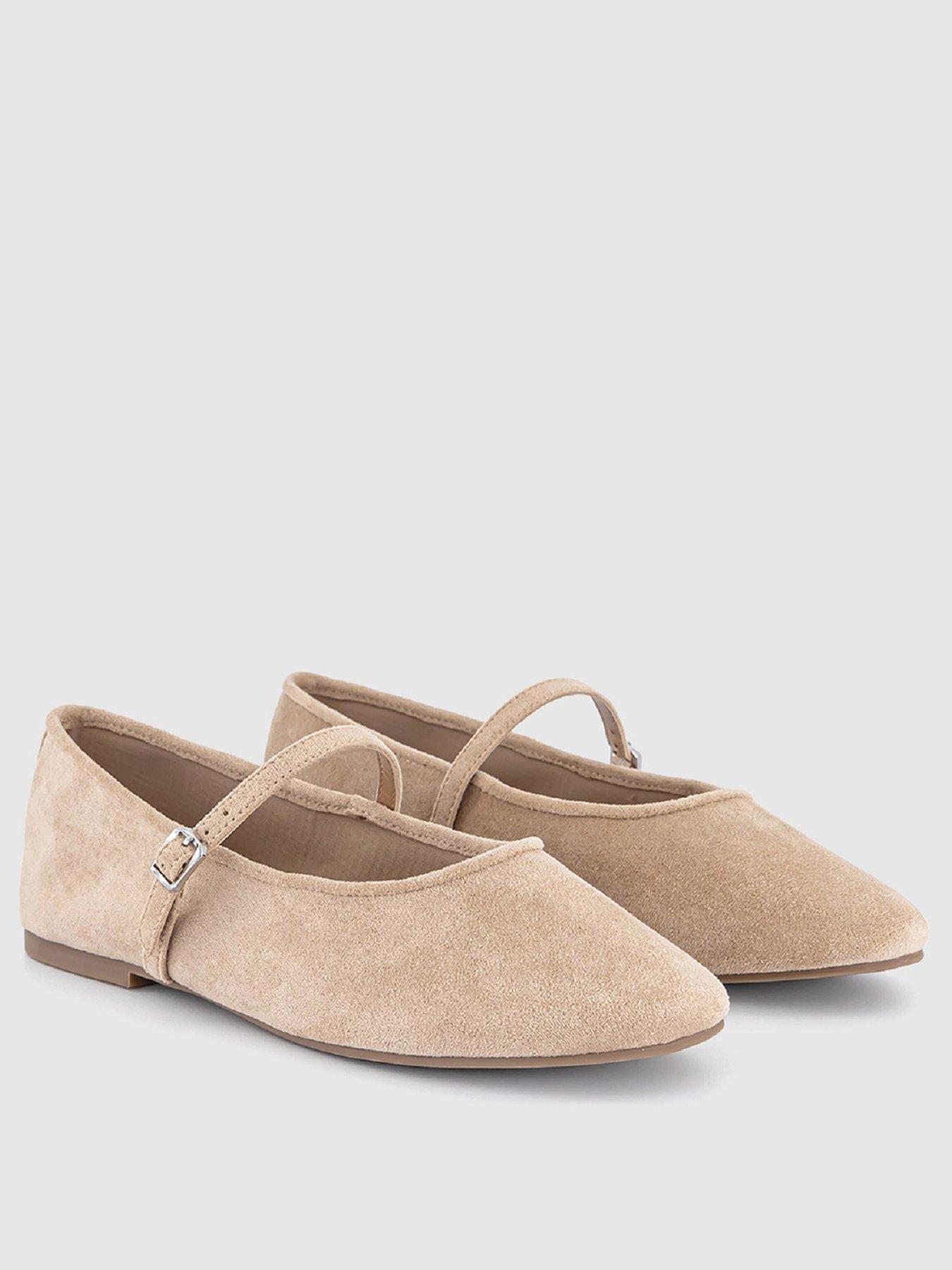 Image 2 of 3 of OFFICE Micro Mary Janes - Beige