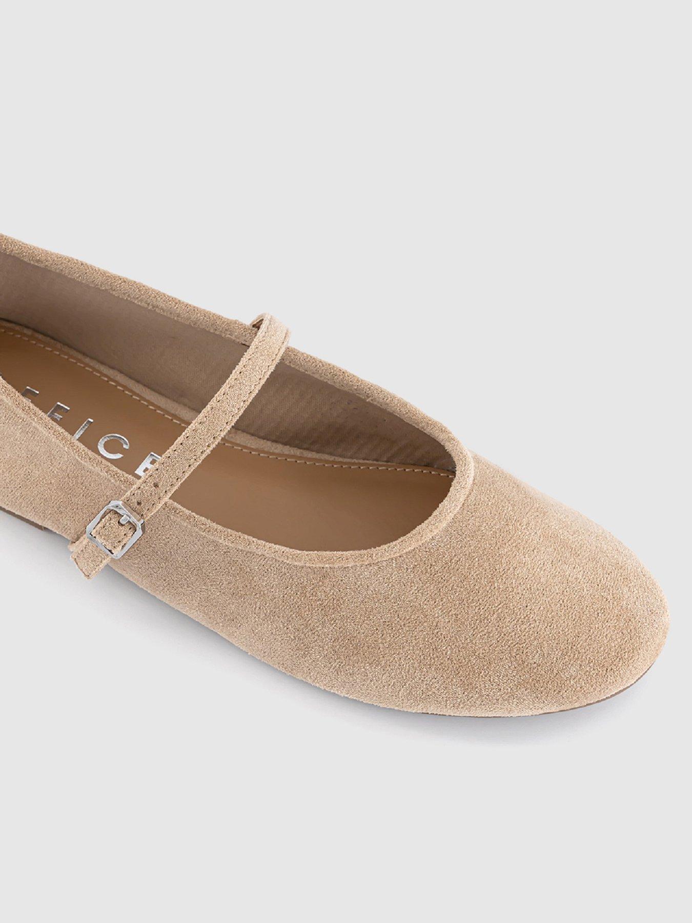 Image 3 of 3 of OFFICE Micro Mary Janes - Beige