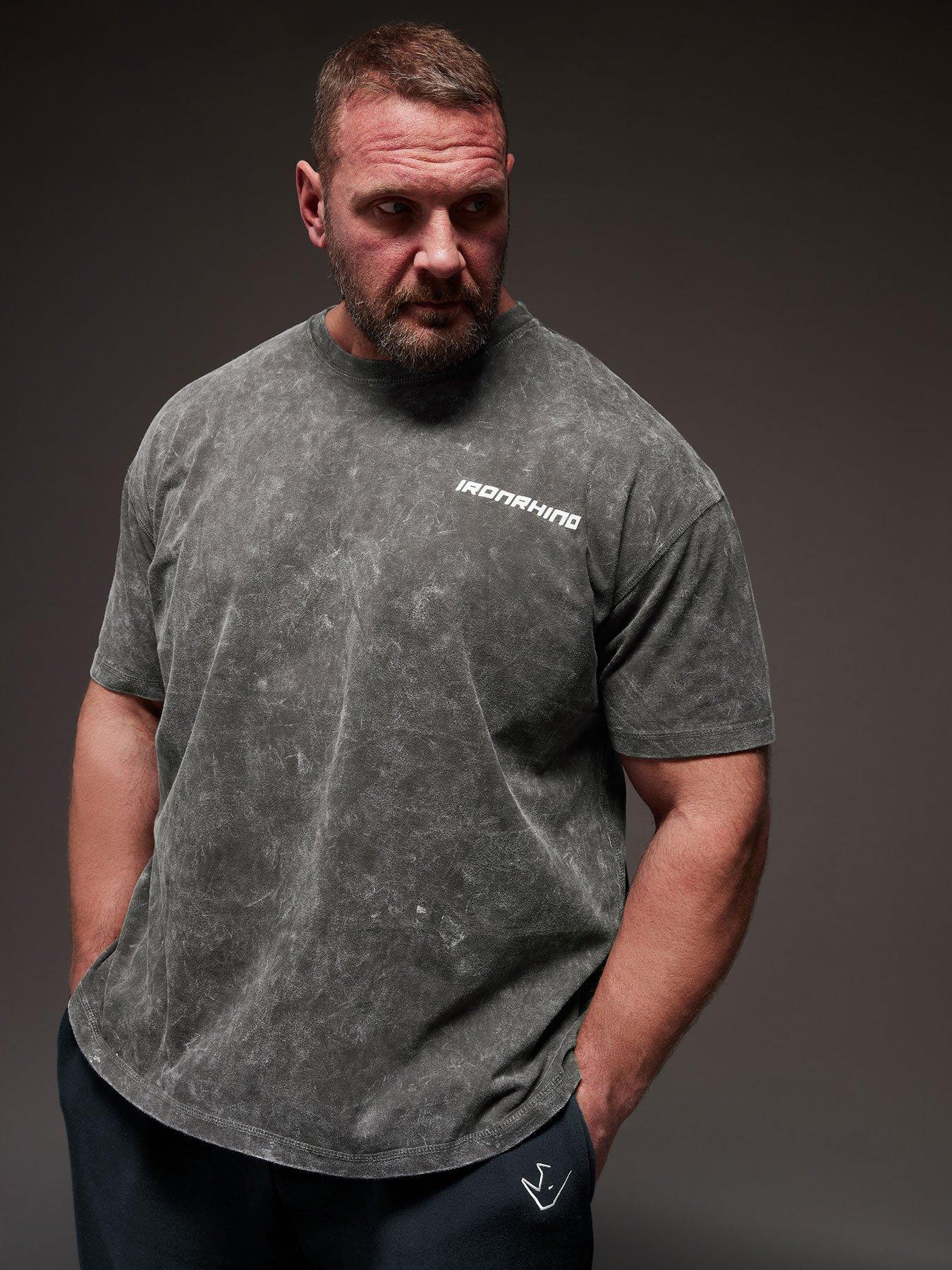 Image 1 of 4 of BadRhino Ironrhino Sport T-Shirt - Grey