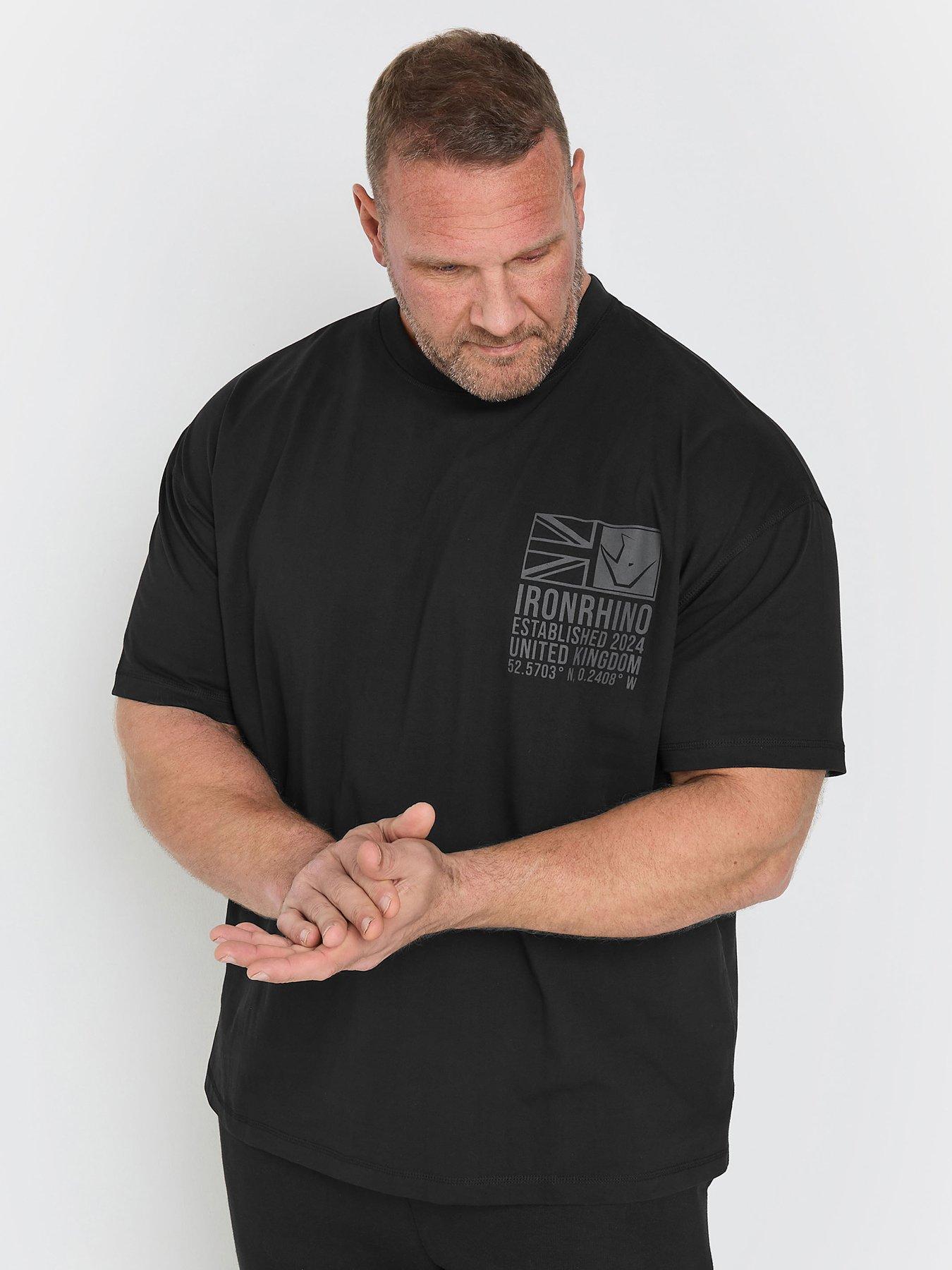 BadRhino Big  &  Tall IronRhino Est 2024 T-Shirt - Black