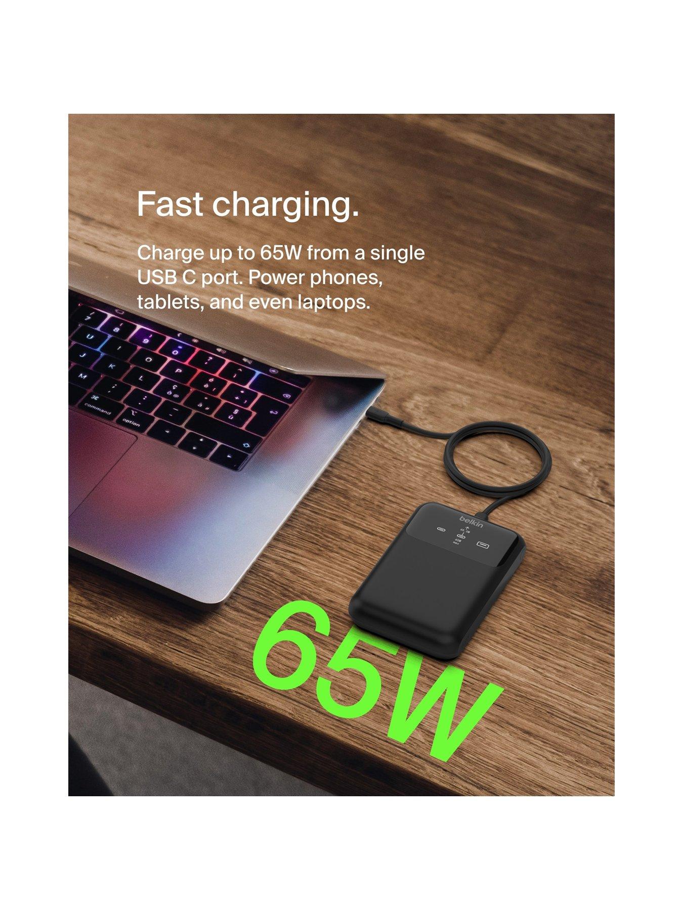Image 5 of 7 of Belkin 20k 65w Laptop Powerbank Digital display