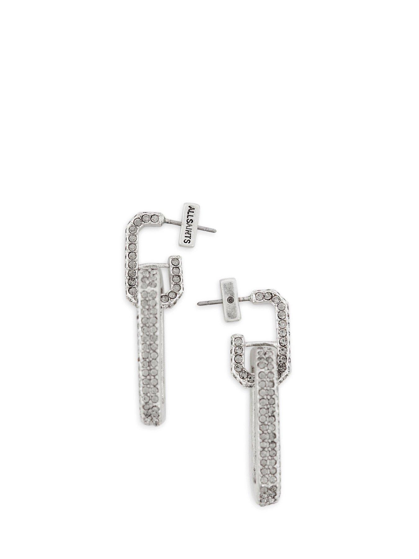 allsaints-pave-link-drop-earringsoutfit