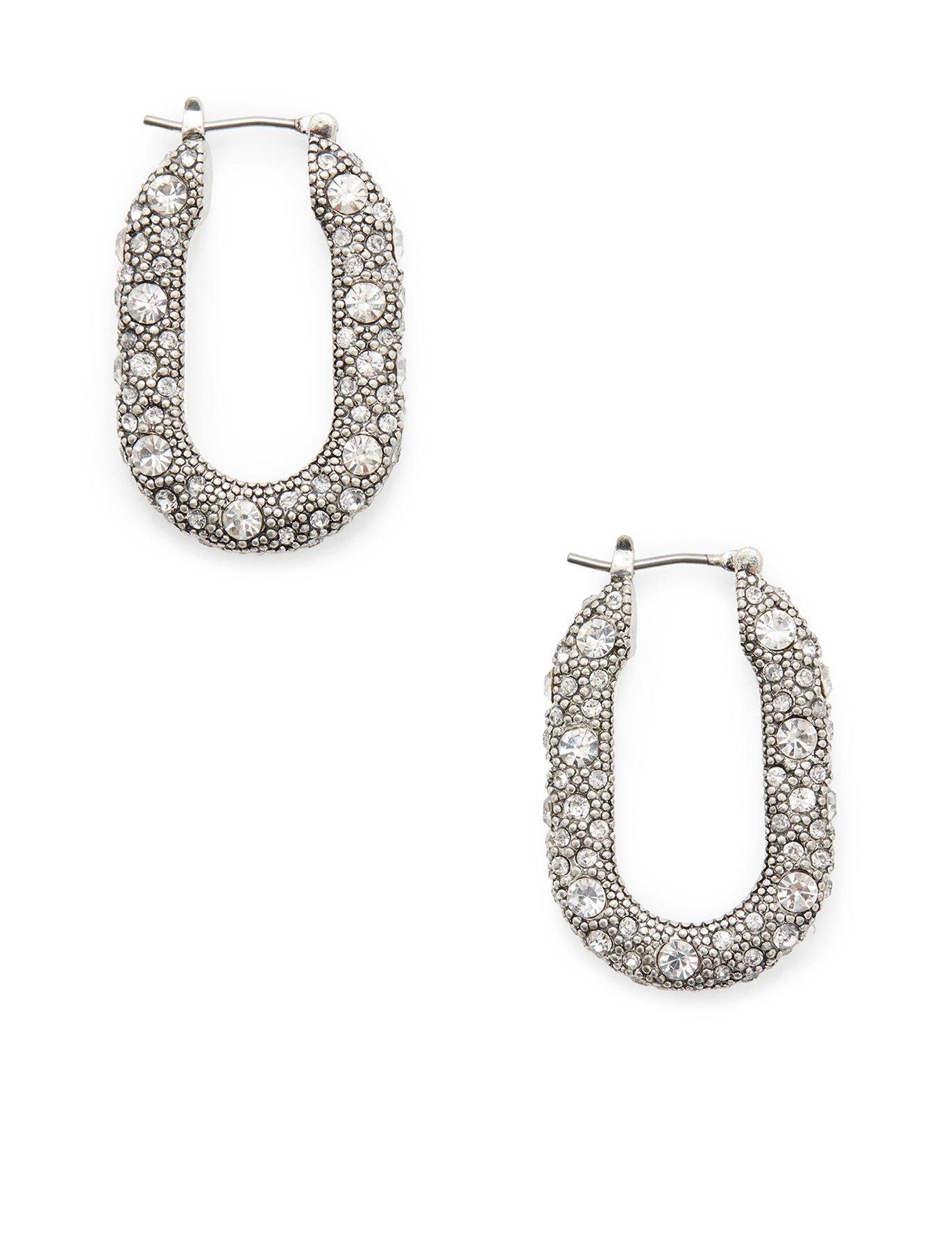 allsaints-paveacute-hoop-earrings