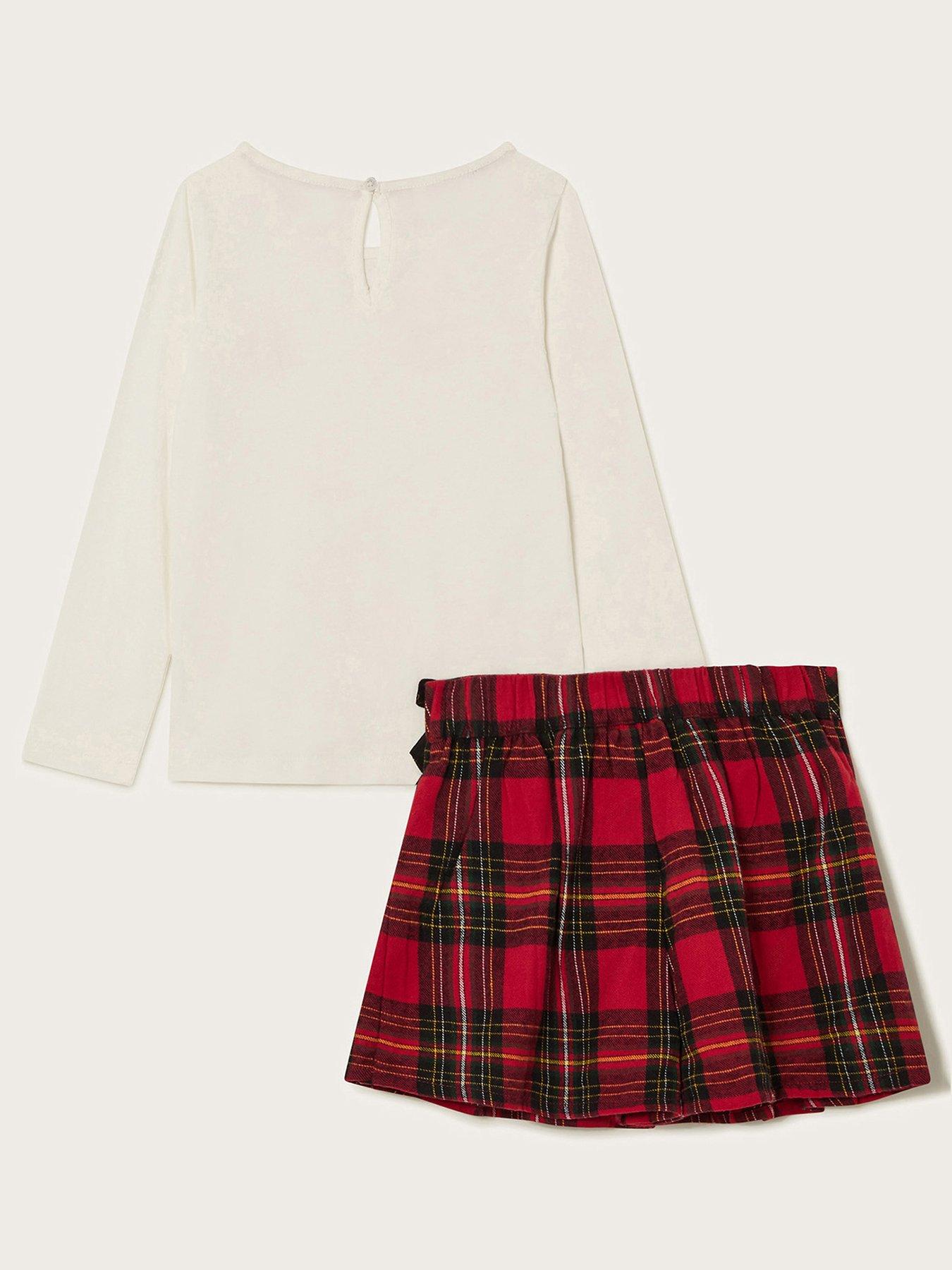 monsoon-girls-long-sleeve-bow-top-and-tartan-skirt-christmas-set-redback