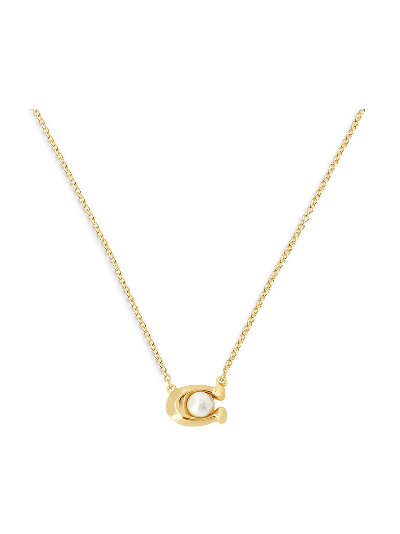 coach-pearl-signature-pendant-necklace