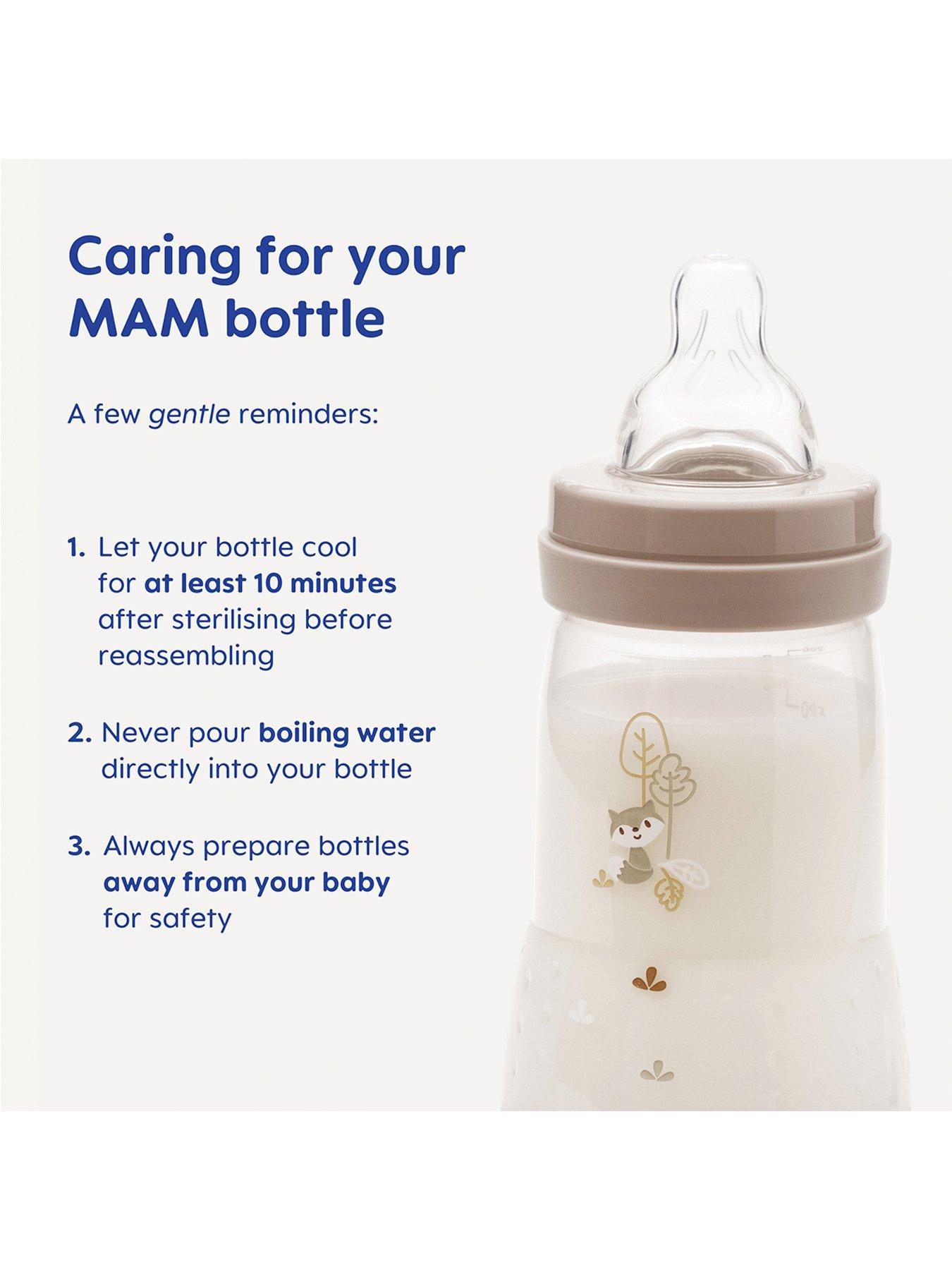 Image 5 of 6 of MAM Easy Start Anti-Colic Bottle Set 160ml 4pk - Lilac