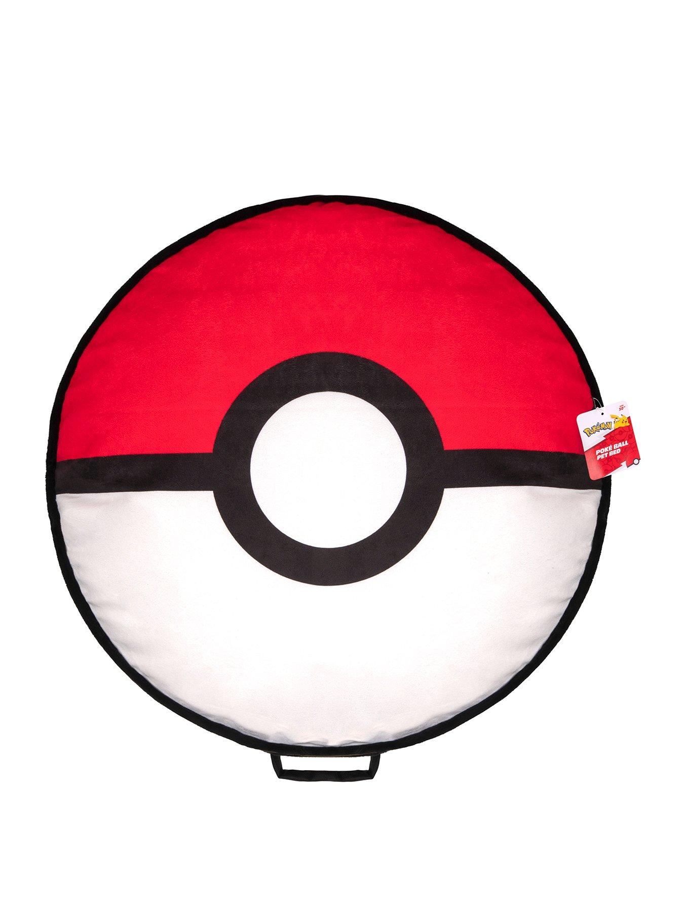 Image 2 of 7 of Pokemon Pok&eacute;&nbsp;Ball Pillow Pet Bed - 30-Inch Pet Bed with Machine Washable Removable Cover and Grip Dots