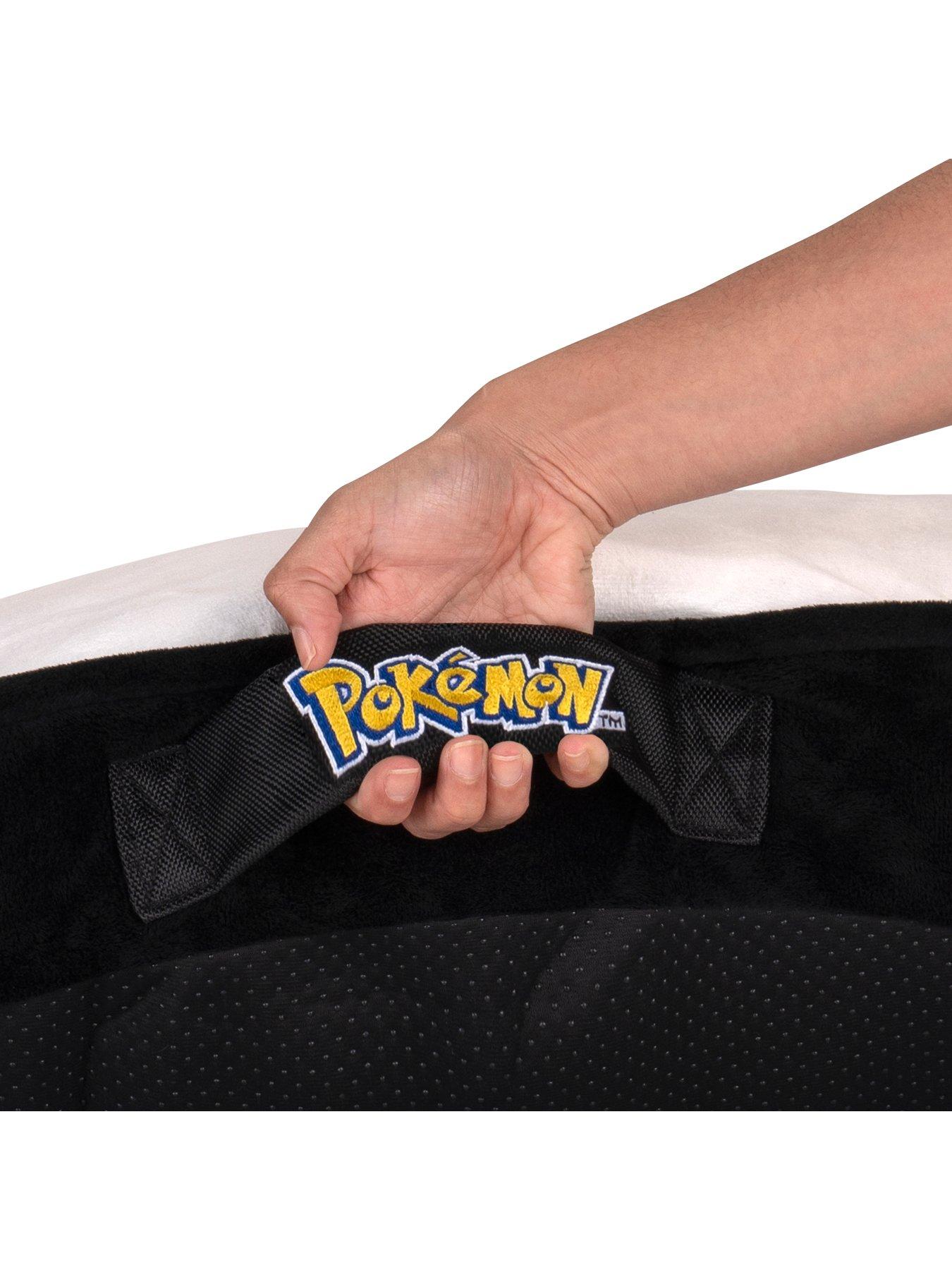Image 3 of 7 of Pokemon Pok&eacute;&nbsp;Ball Pillow Pet Bed - 30-Inch Pet Bed with Machine Washable Removable Cover and Grip Dots