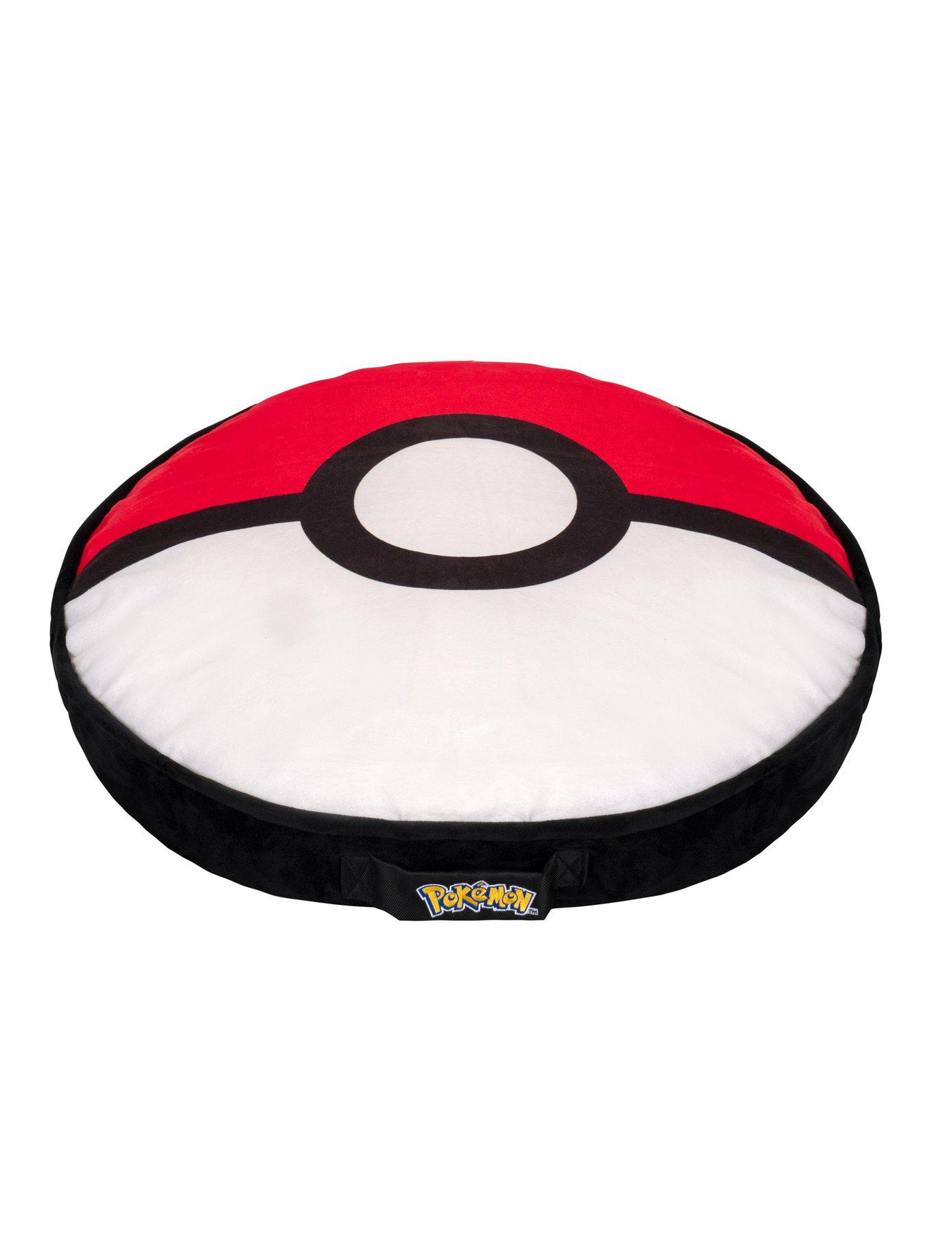 Image 5 of 7 of Pokemon Pok&eacute;&nbsp;Ball Pillow Pet Bed - 30-Inch Pet Bed with Machine Washable Removable Cover and Grip Dots