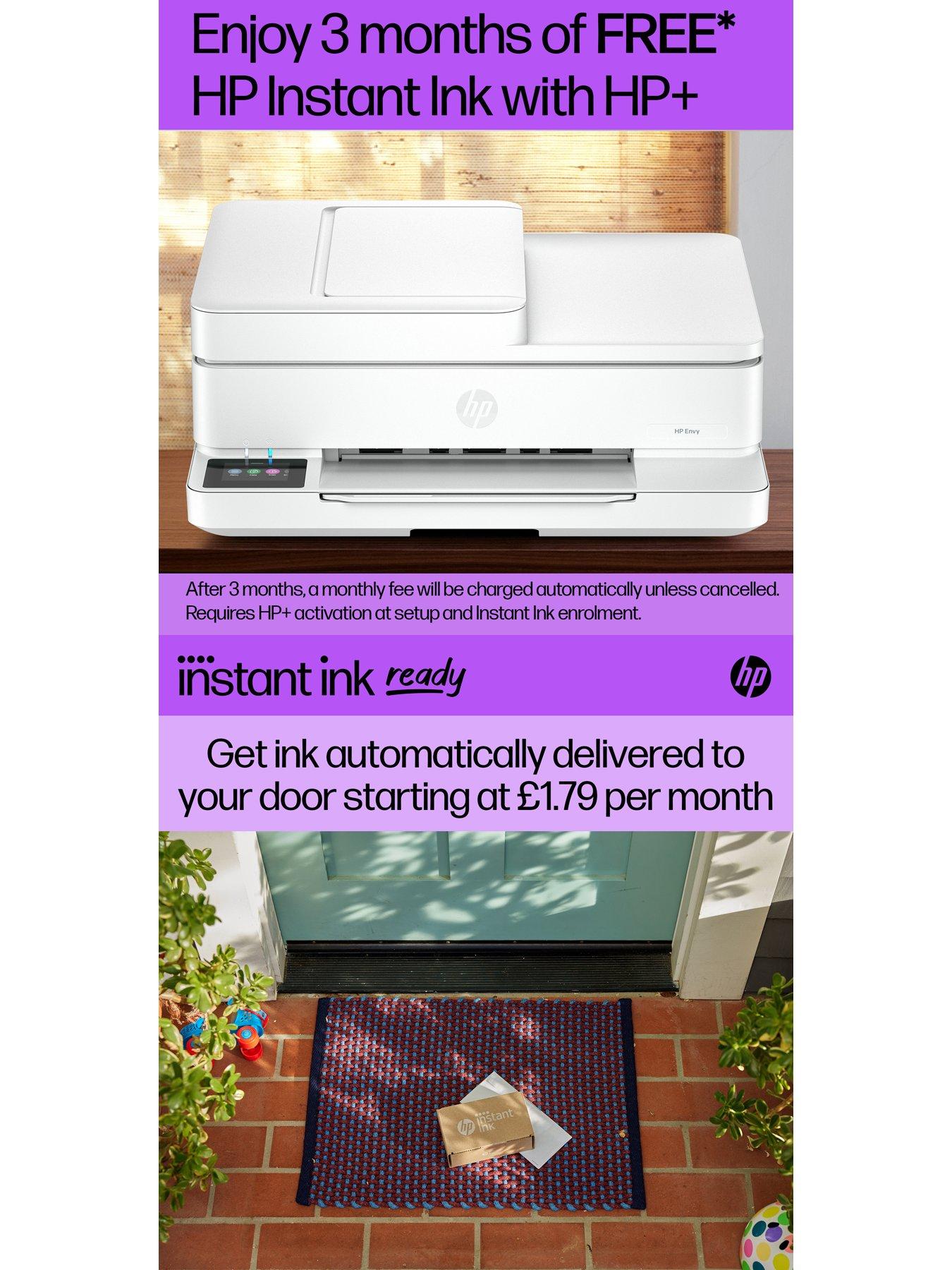 Image 4 of 8 of HP Envy 6530e AiO Wireless Printer with 3 months of Instant Ink Included with HP+