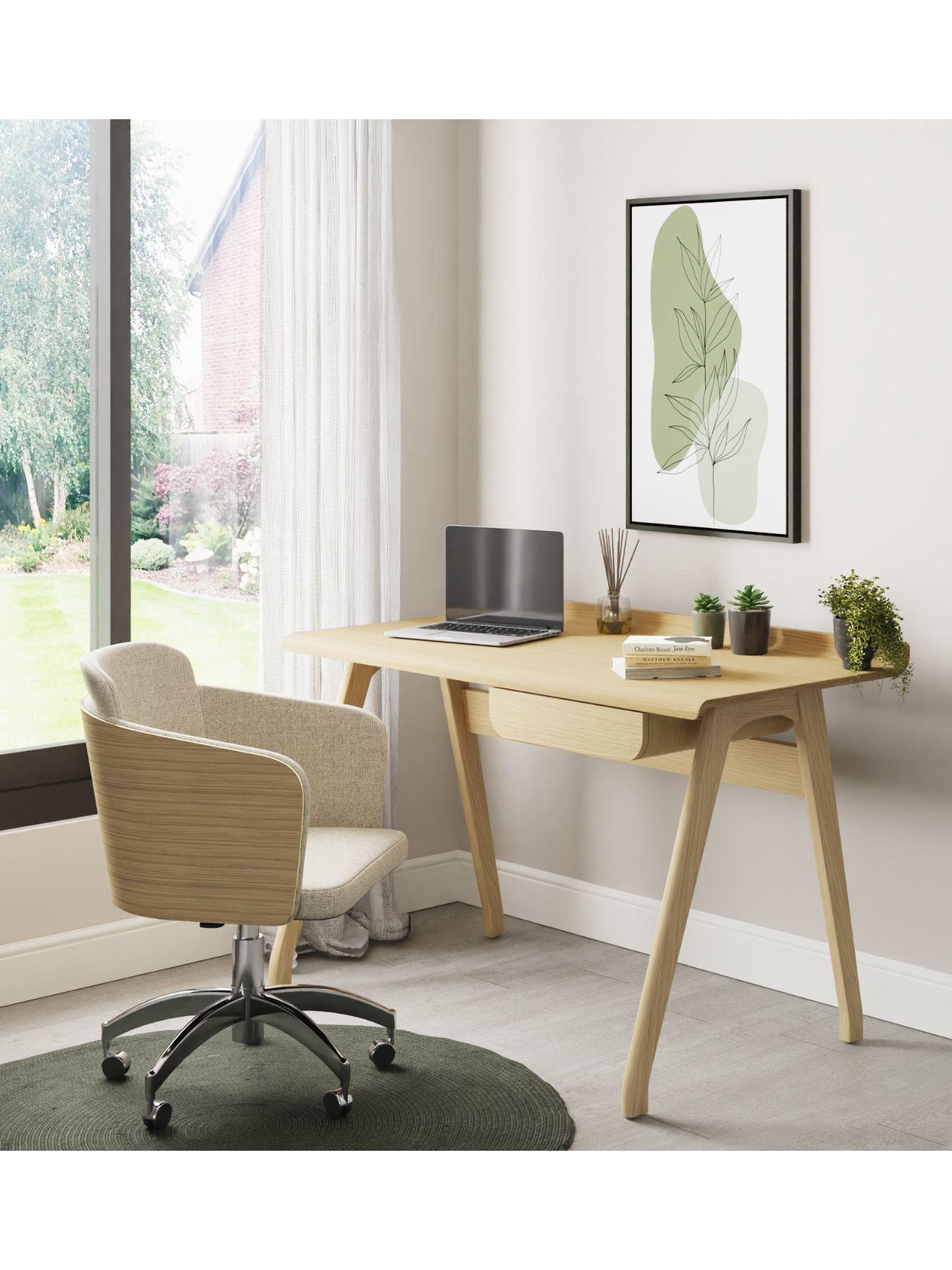 Image 6 of 6 of Jual San Francisco Fabric Office Chair&nbsp;- Real Wood Veneer