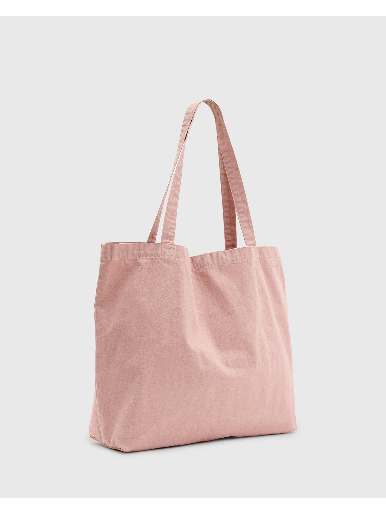 allsaints-underground-logo-printed-tote-bag-pinkstillFront