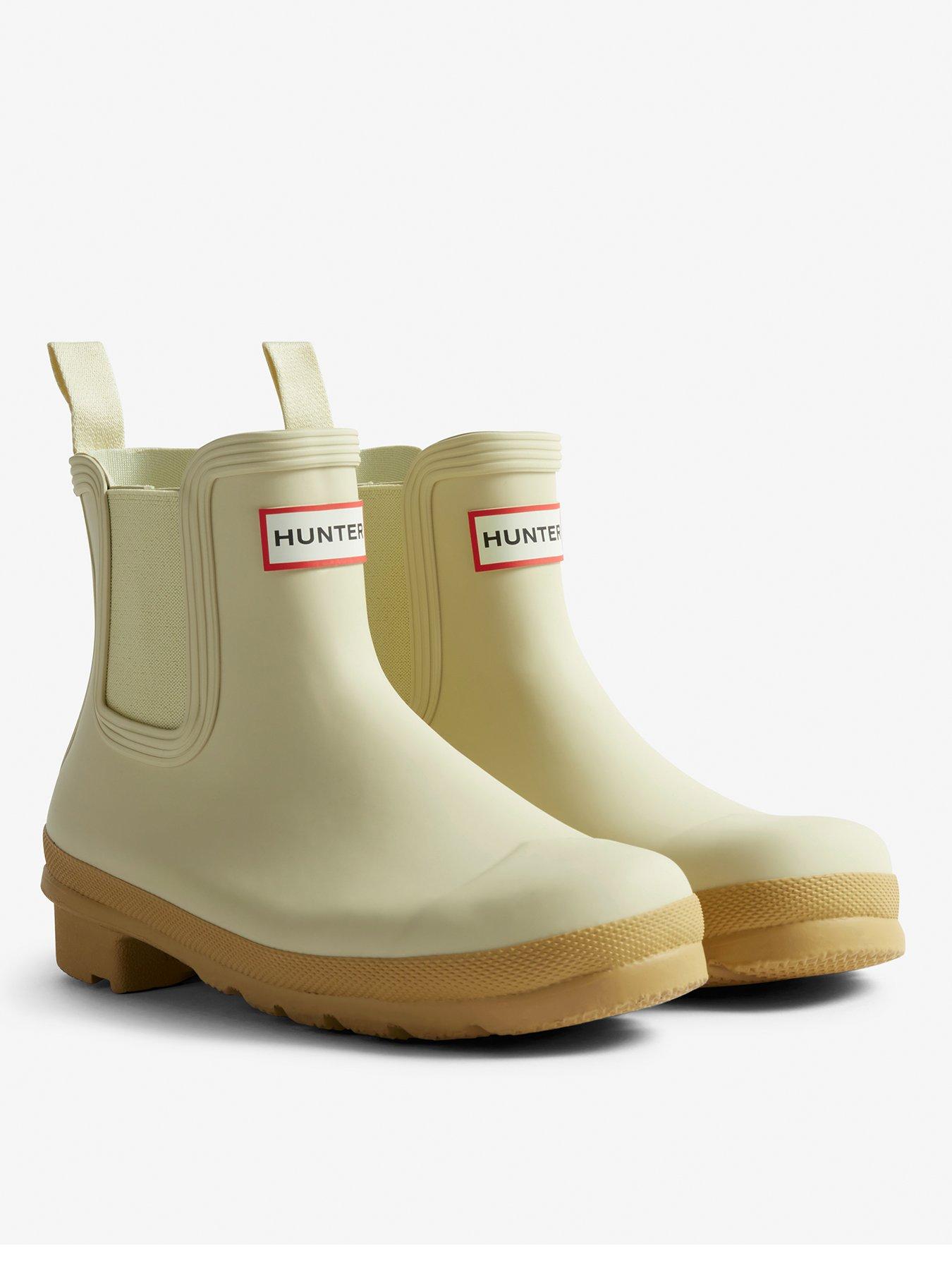 Hunter Womens Original Chelsea Boot - Gravel