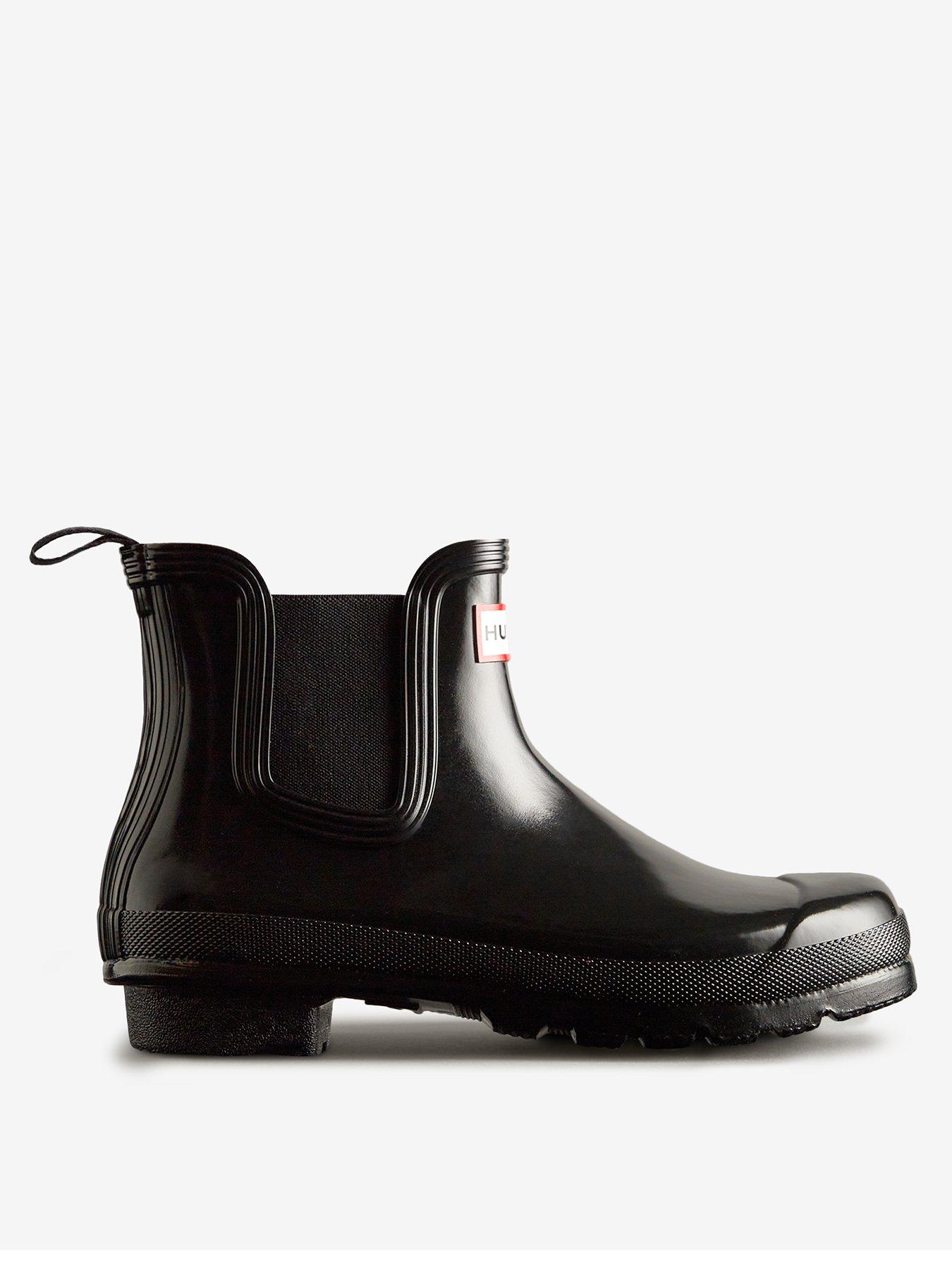 hunter-womens-original-gloss-chelsea-boot-blackstillFront