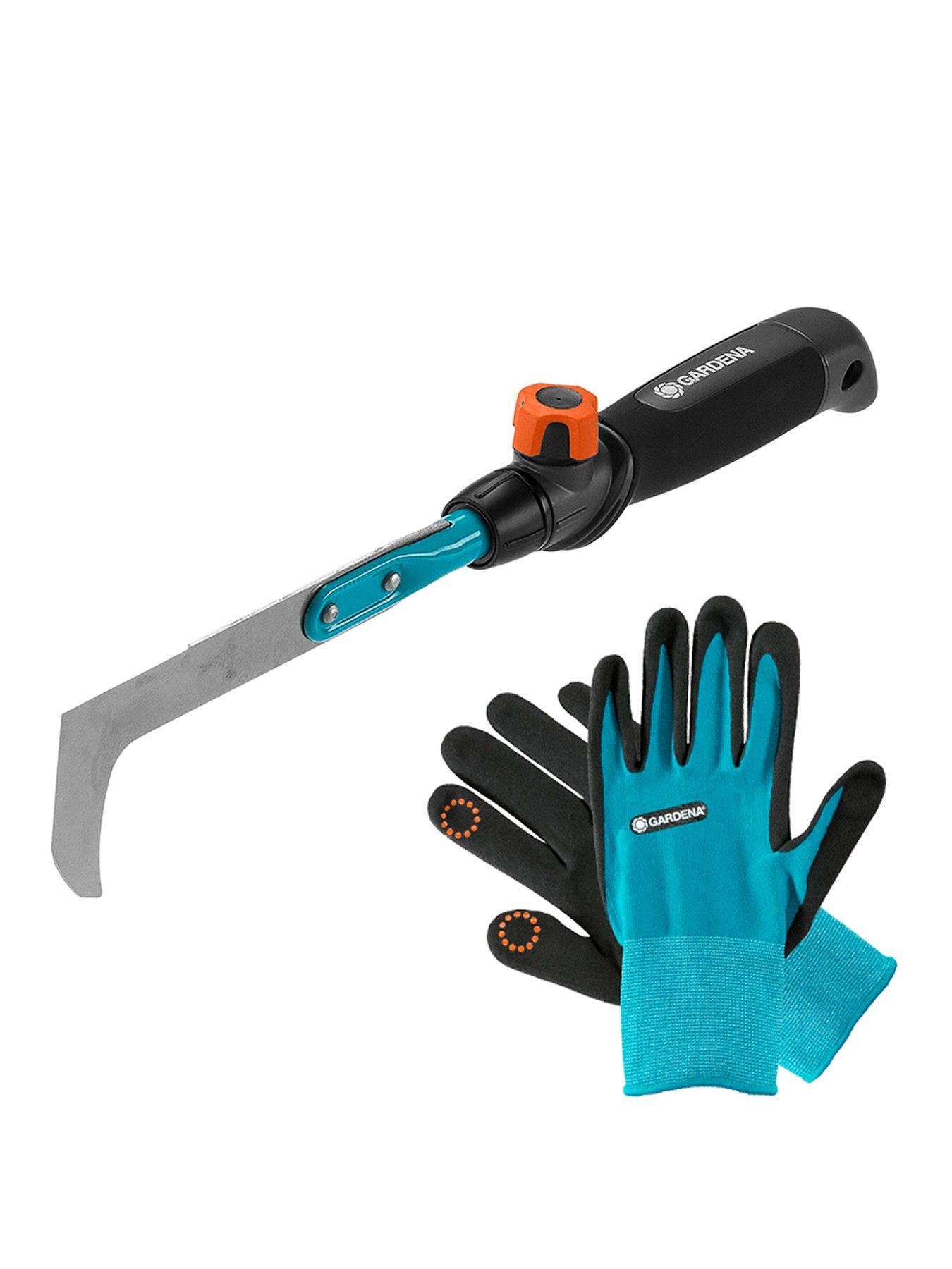 Gardena GARDENA combisystem Patio Weeder + FREE Gloves, Effortless Weed  &  Moss Removal
