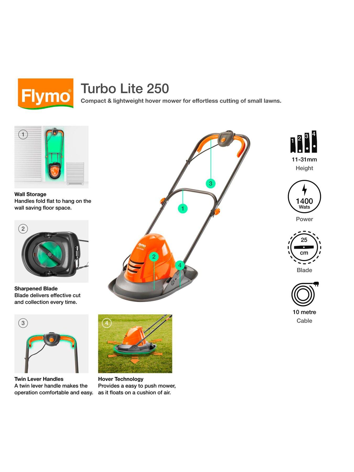 flymo-turbolite-250-corded-hover-lawnmowerstillFront