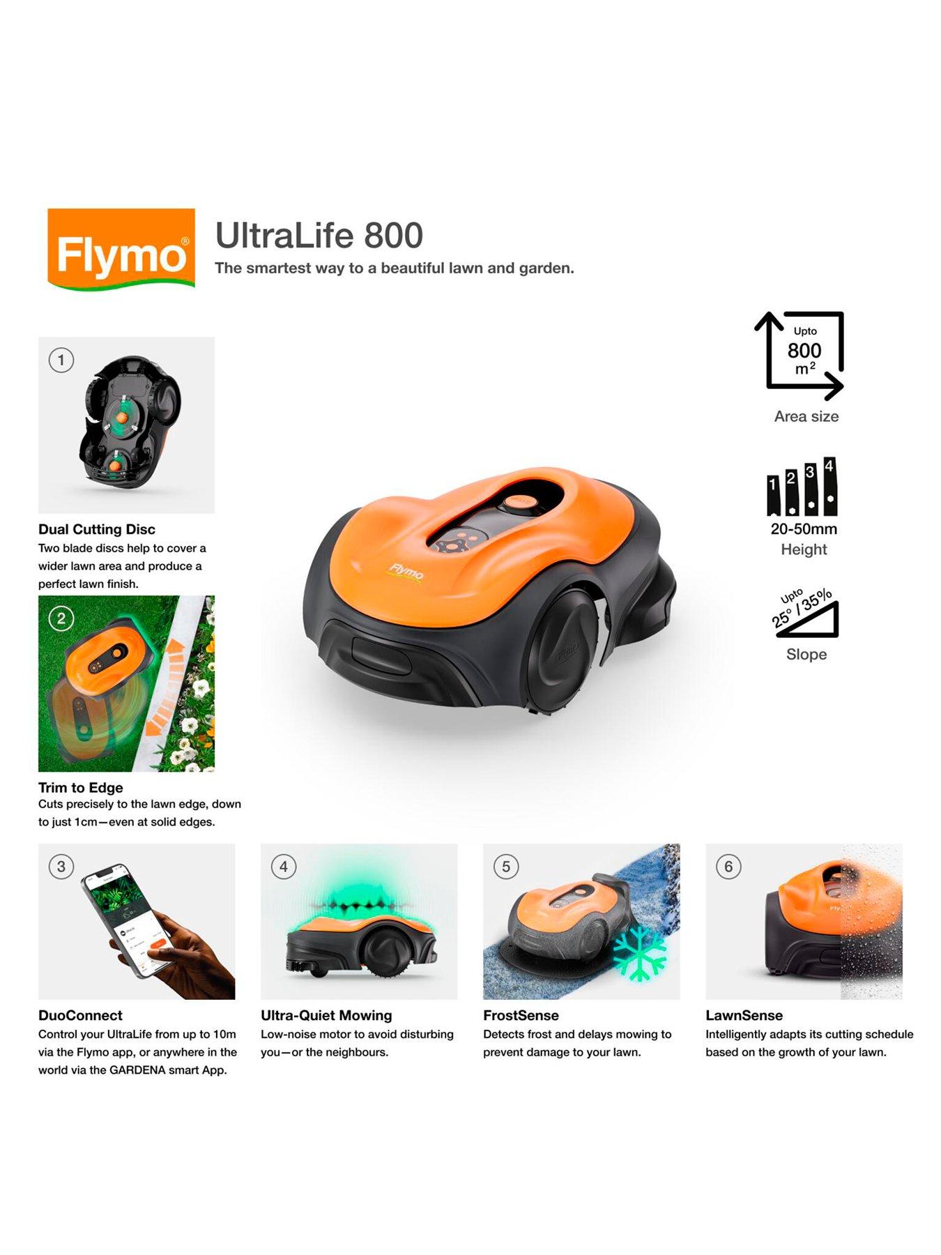 Image 2 of 7 of Flymo UltraLife 800 Robot Lawnmower