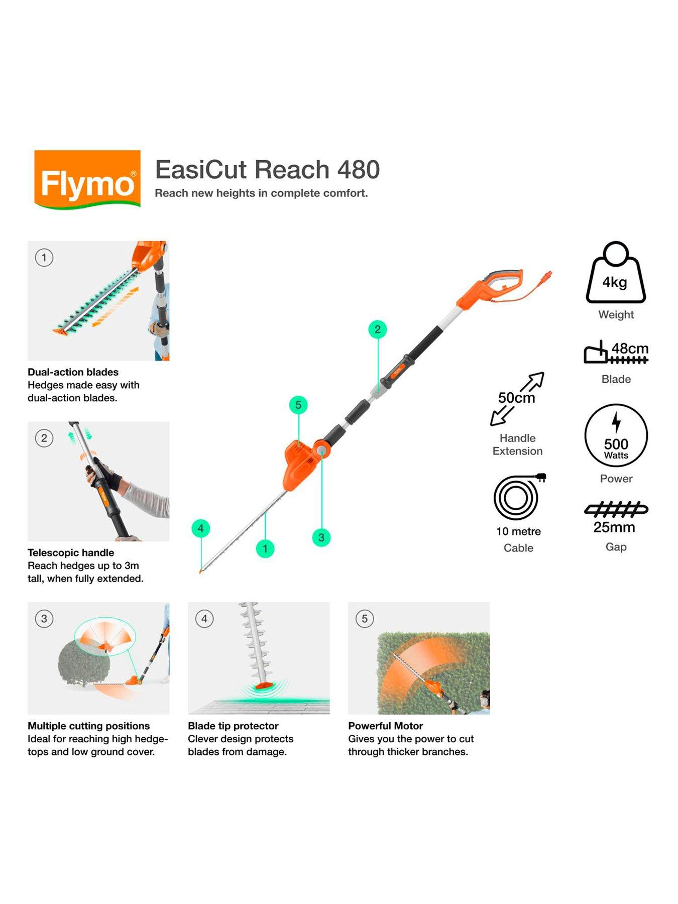 Image 2 of 7 of Flymo EasiCut Reach 480