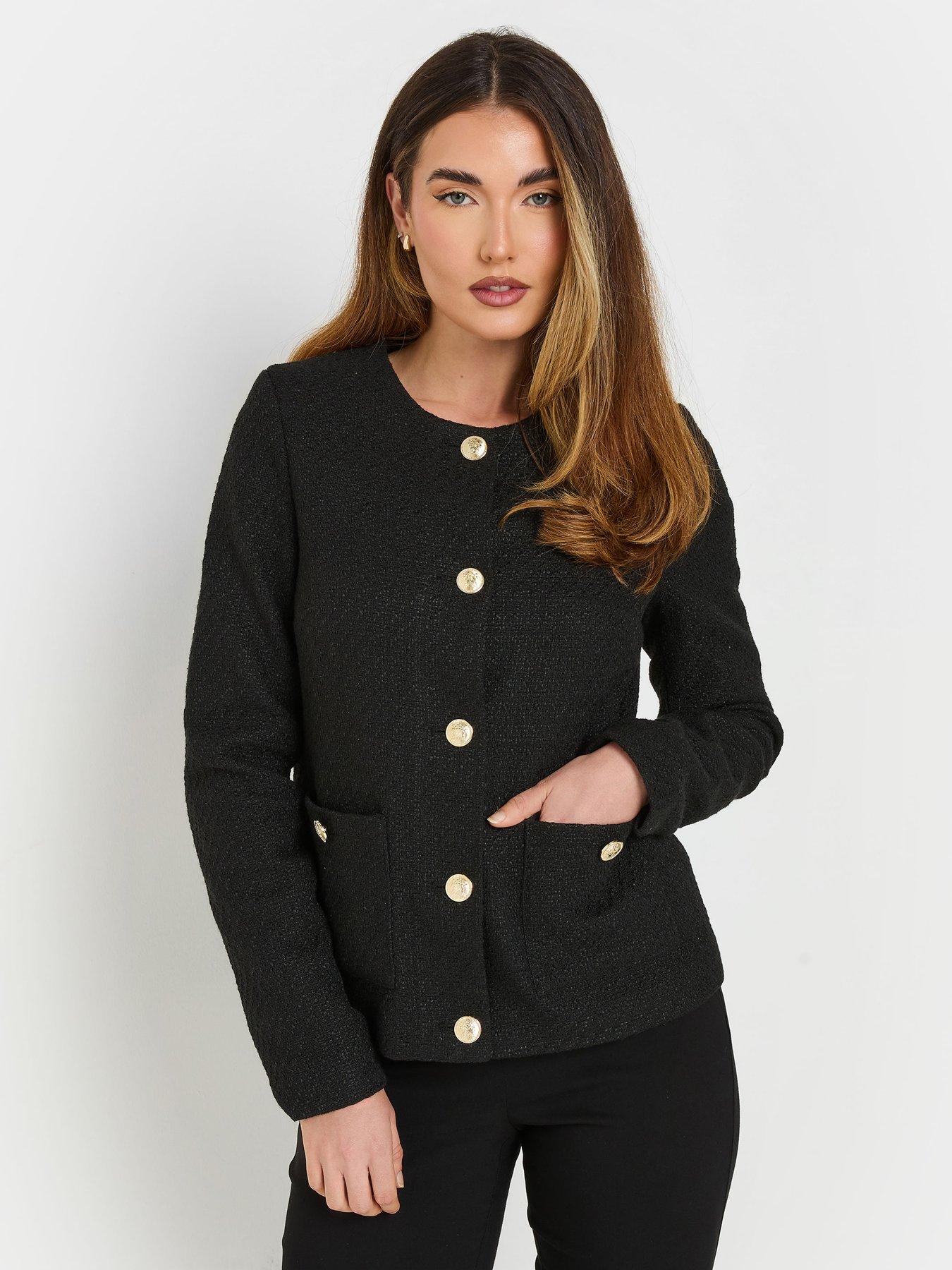 long-tall-sally-boucle-jacket-black