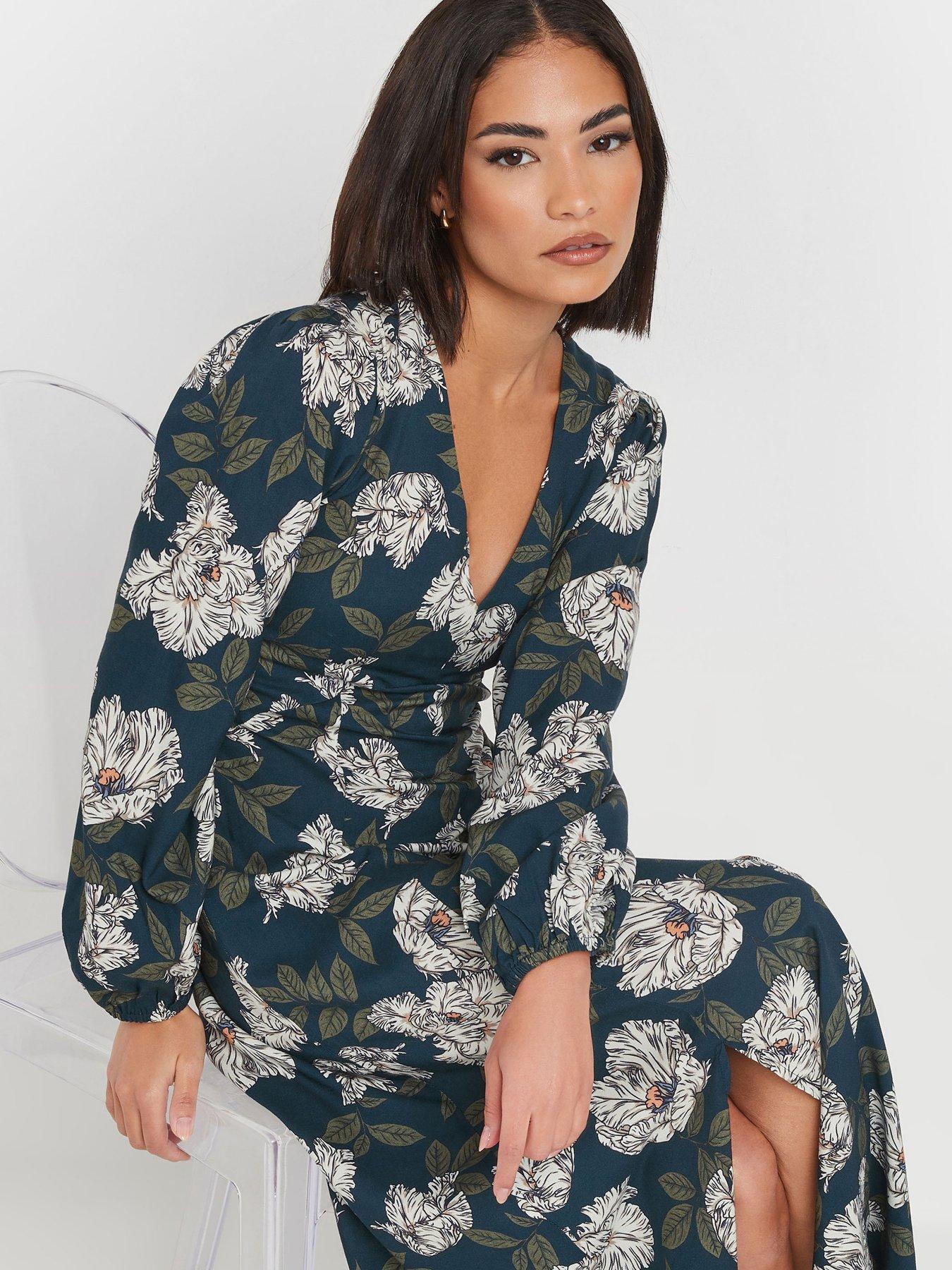 Image 4 of 4 of PixieGirl Petite Midi Tea Dress