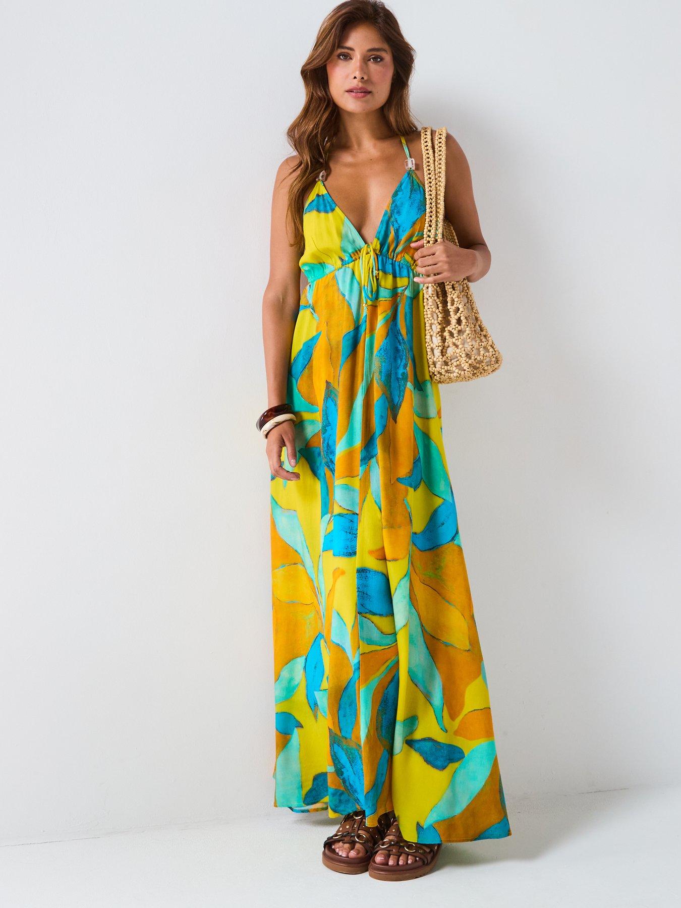 v-by-very-beaded-maxi-beach-dress-multidetail
