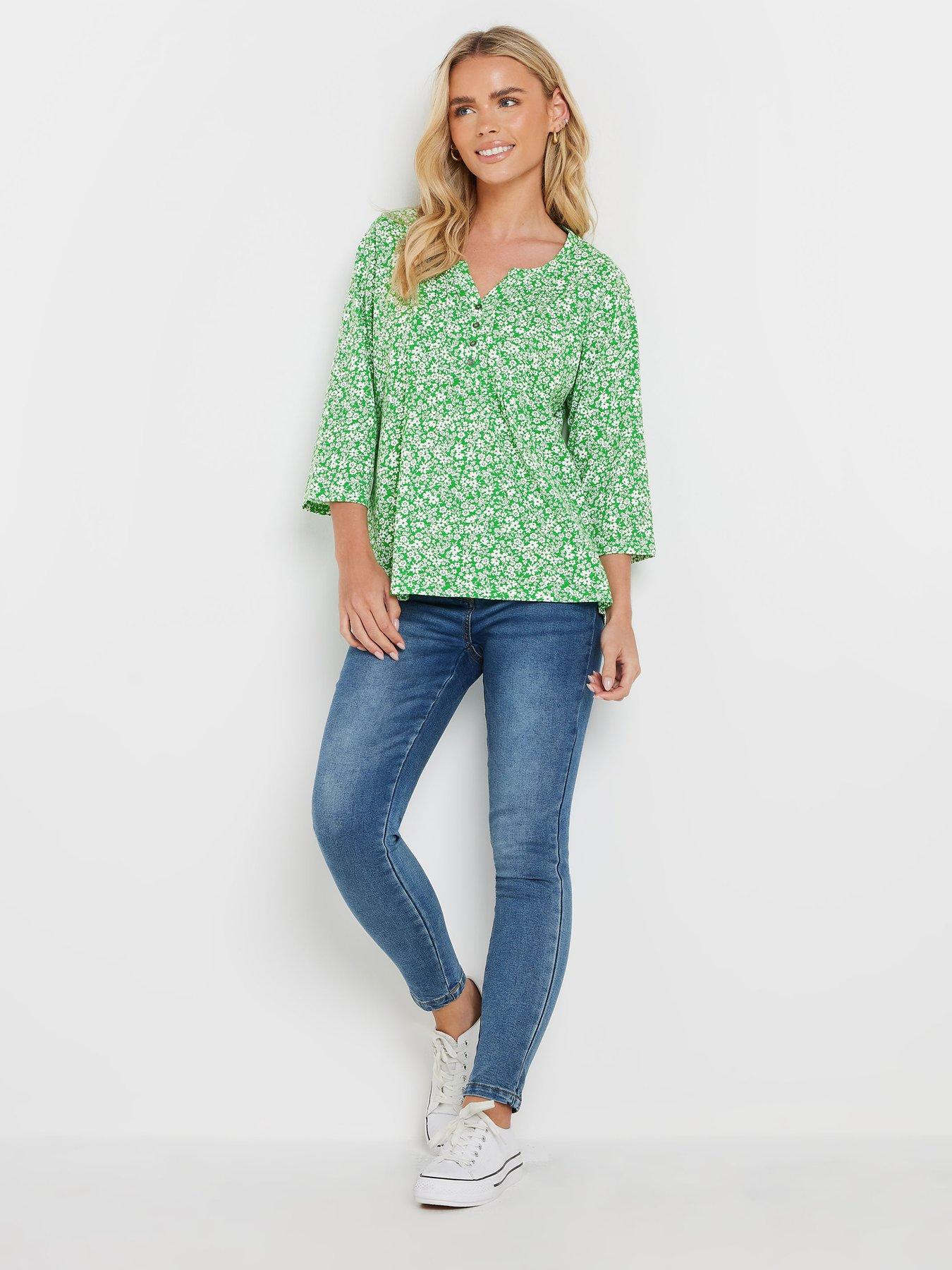 mco-petite-petite-34-sleeve-henley-topback