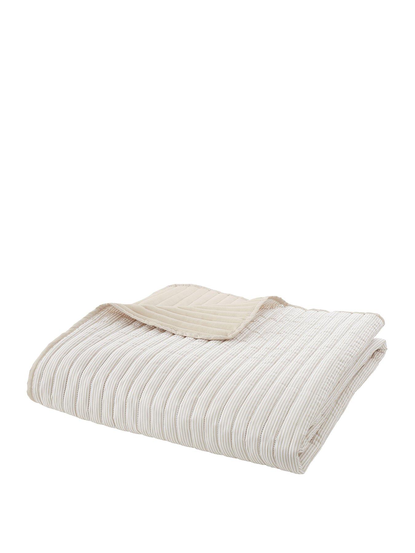 catherine-lansfield-stripe-bedspread-throwstillFront