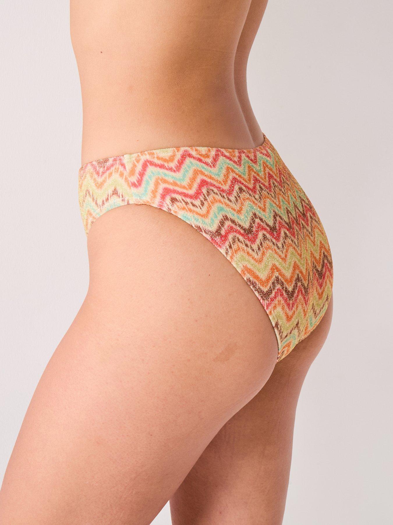 v-by-very-printed-shimmer-knot-front-bikini-bottoms-multistillFront