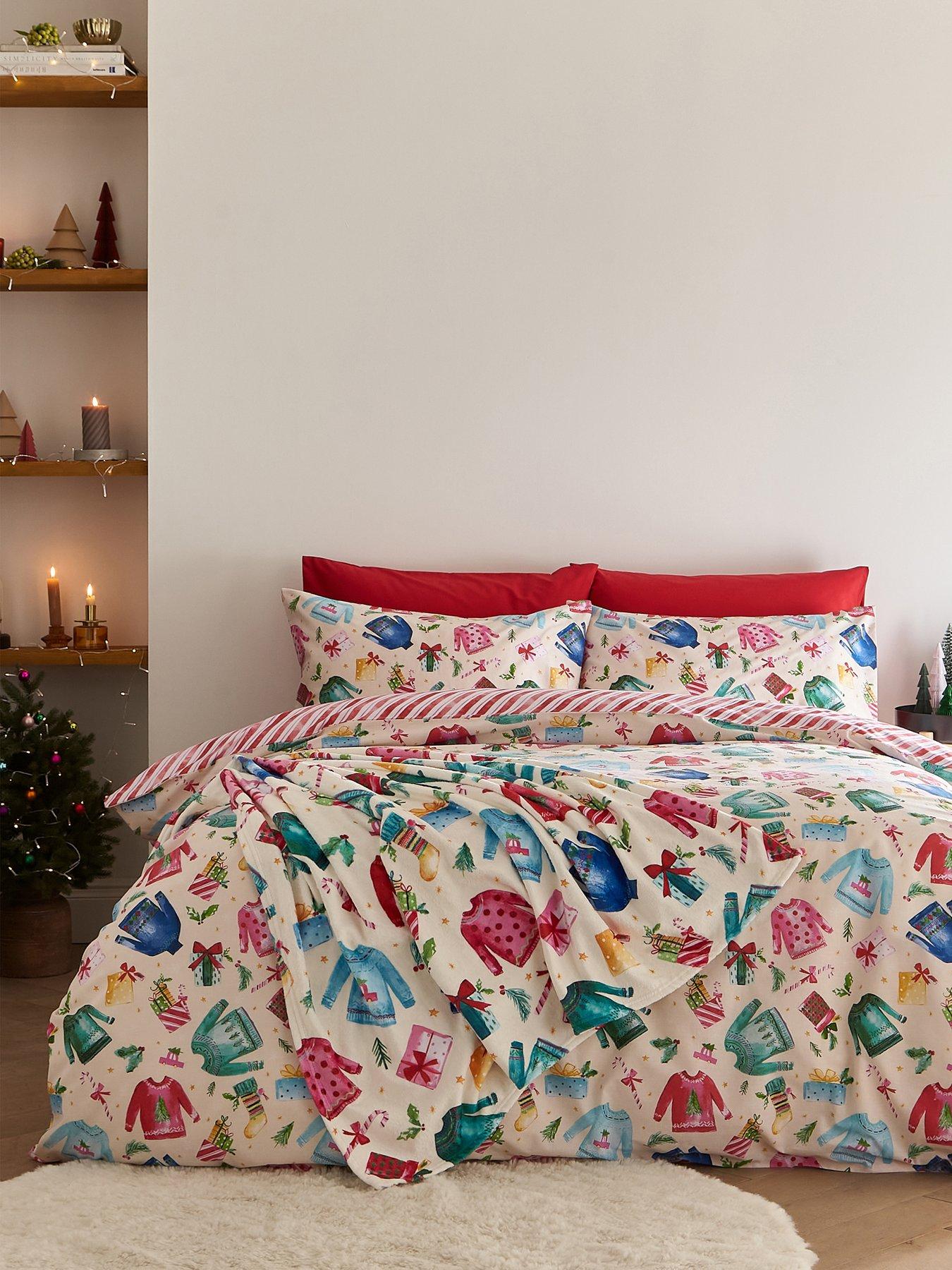 catherine-lansfield-christmas-jolly-jumpers-duvet-set--king