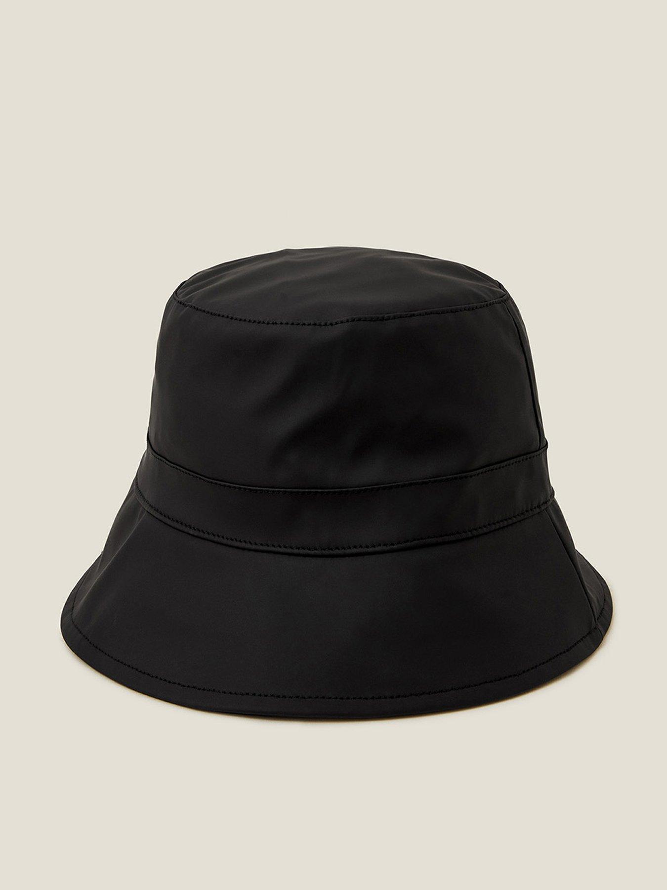Image 1 of 3 of Accessorize Rain Hat - Black