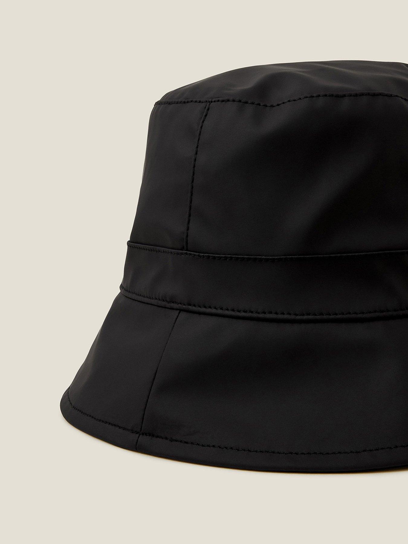 Image 3 of 3 of Accessorize Rain Hat - Black
