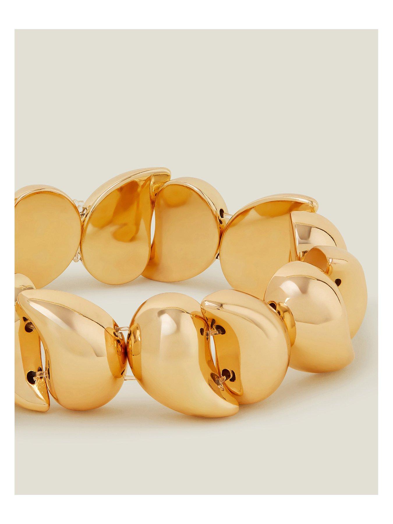 Image 3 of 3 of Accessorize Teardrop Stretch Bangle