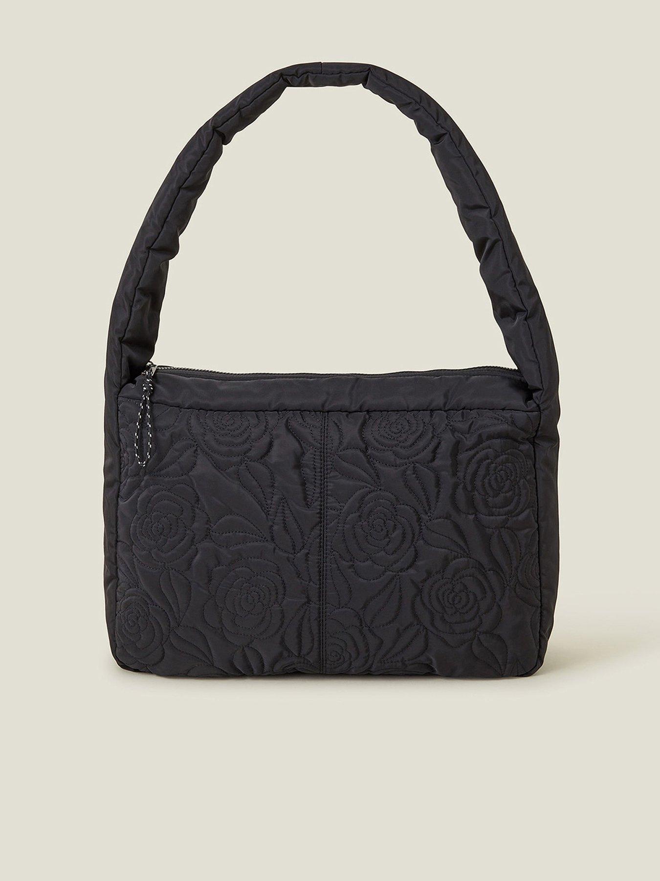 accessorize-nylon-shoulder-bag-blackfront