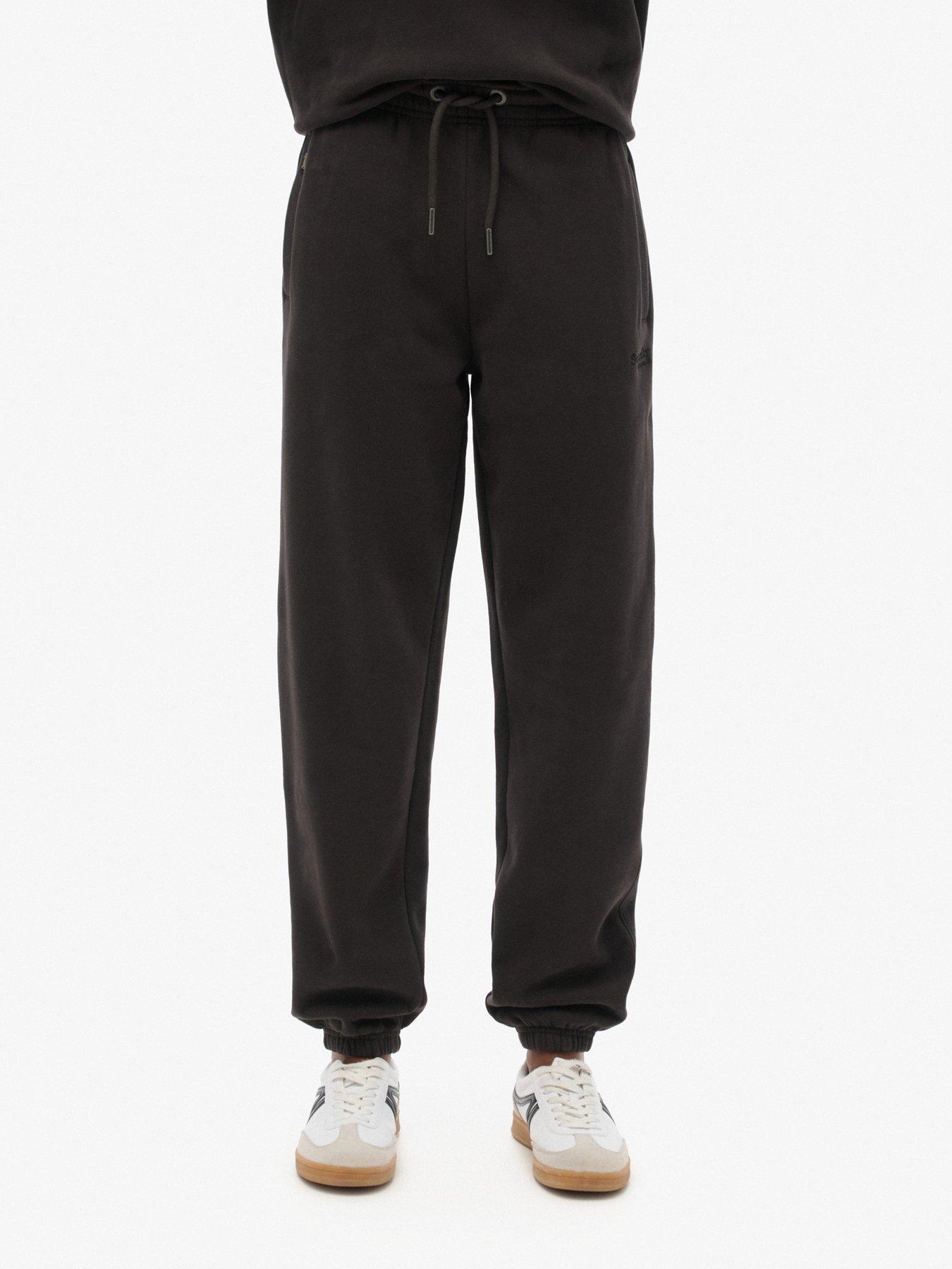 superdry-essential-logo-cuffed-joggers-black