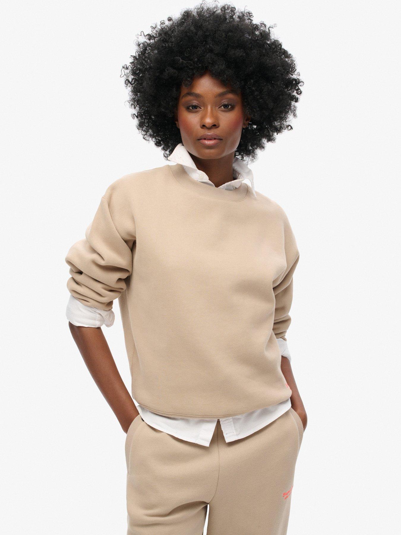 Superdry Essential Logo Sweater - Grey