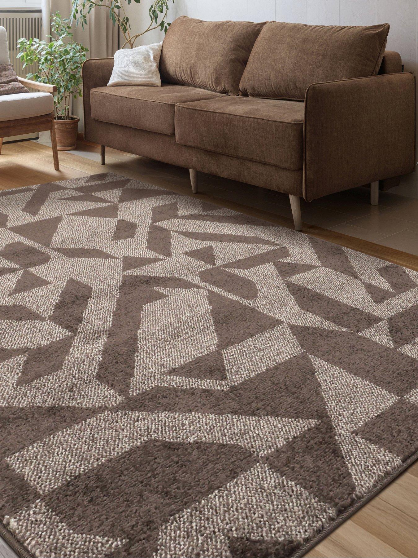 The Very Collection Juno Geometric Natural Blend Rug