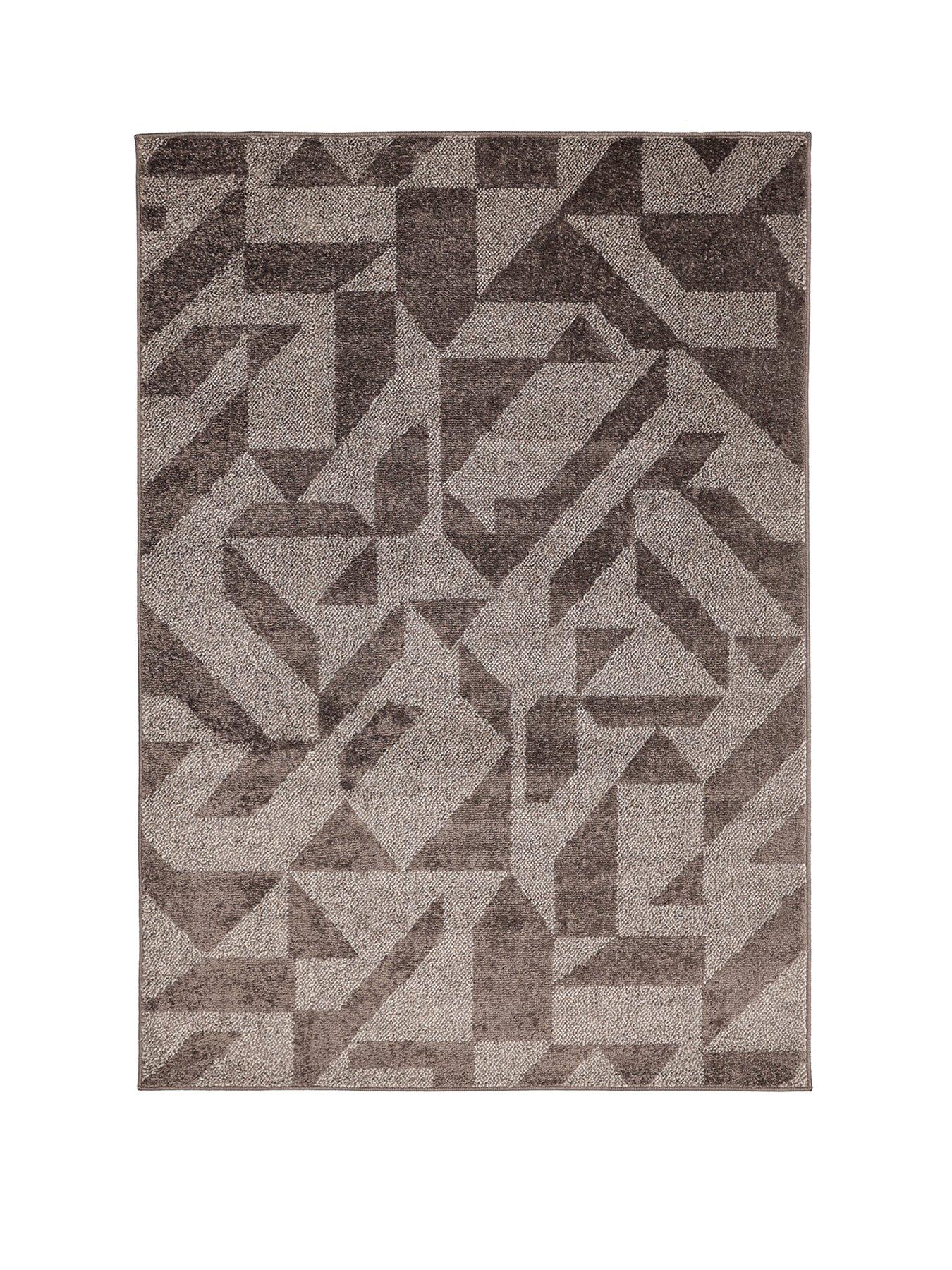 Image 2 of 4 of The Very Collection Juno Geometric Natural Blend Rug