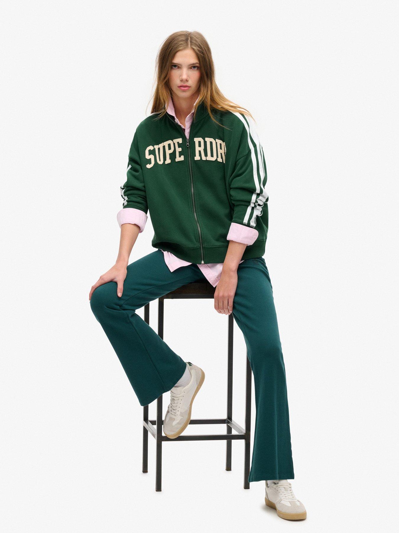 superdry-athletic-zip-up-sweat-greenoutfit