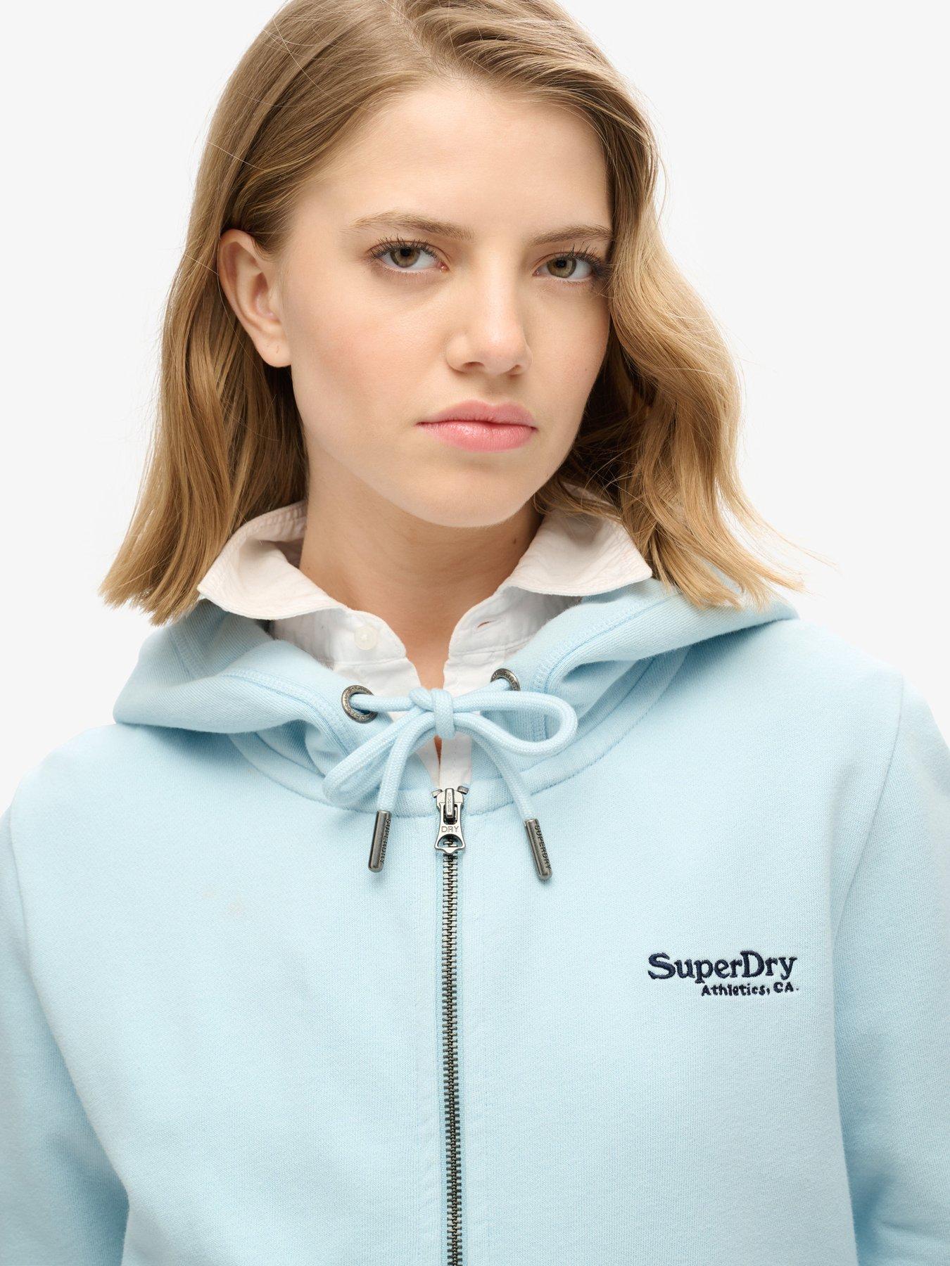 superdry-essential-logo-zip-hoodie-blueoutfit