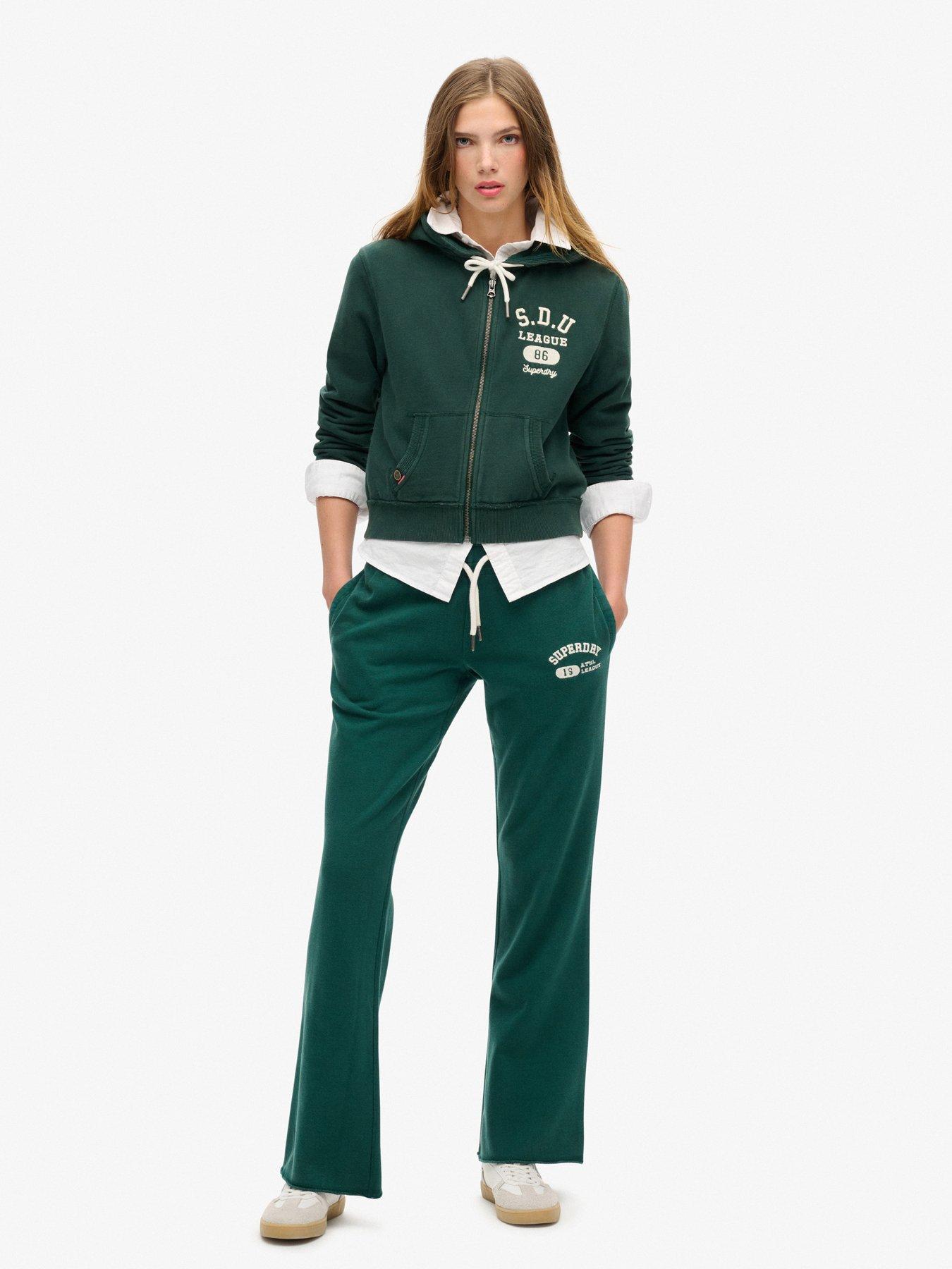 superdry-athletic-low-rise-flare-joggers-green