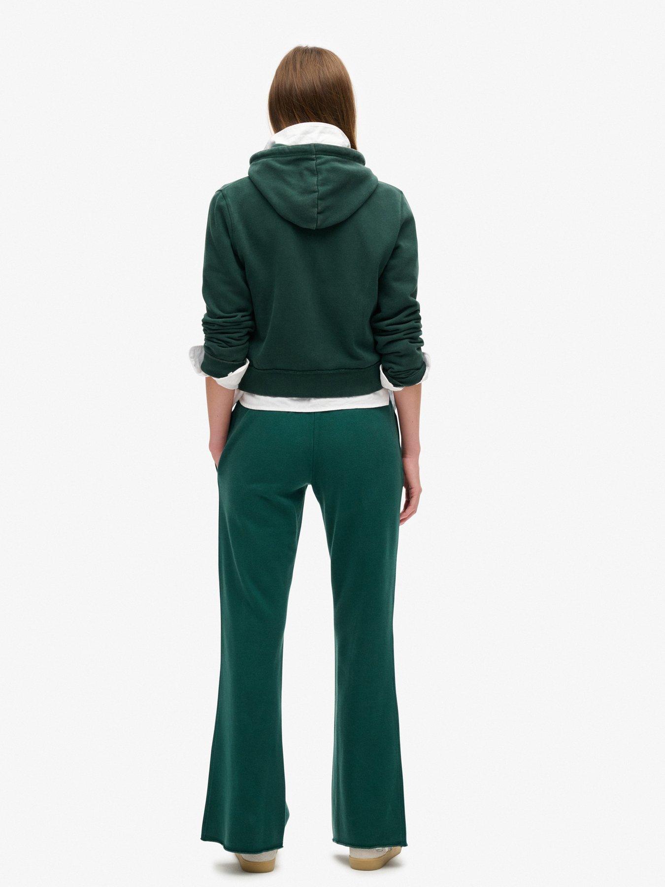 superdry-athletic-low-rise-flare-joggers-greenstillFront