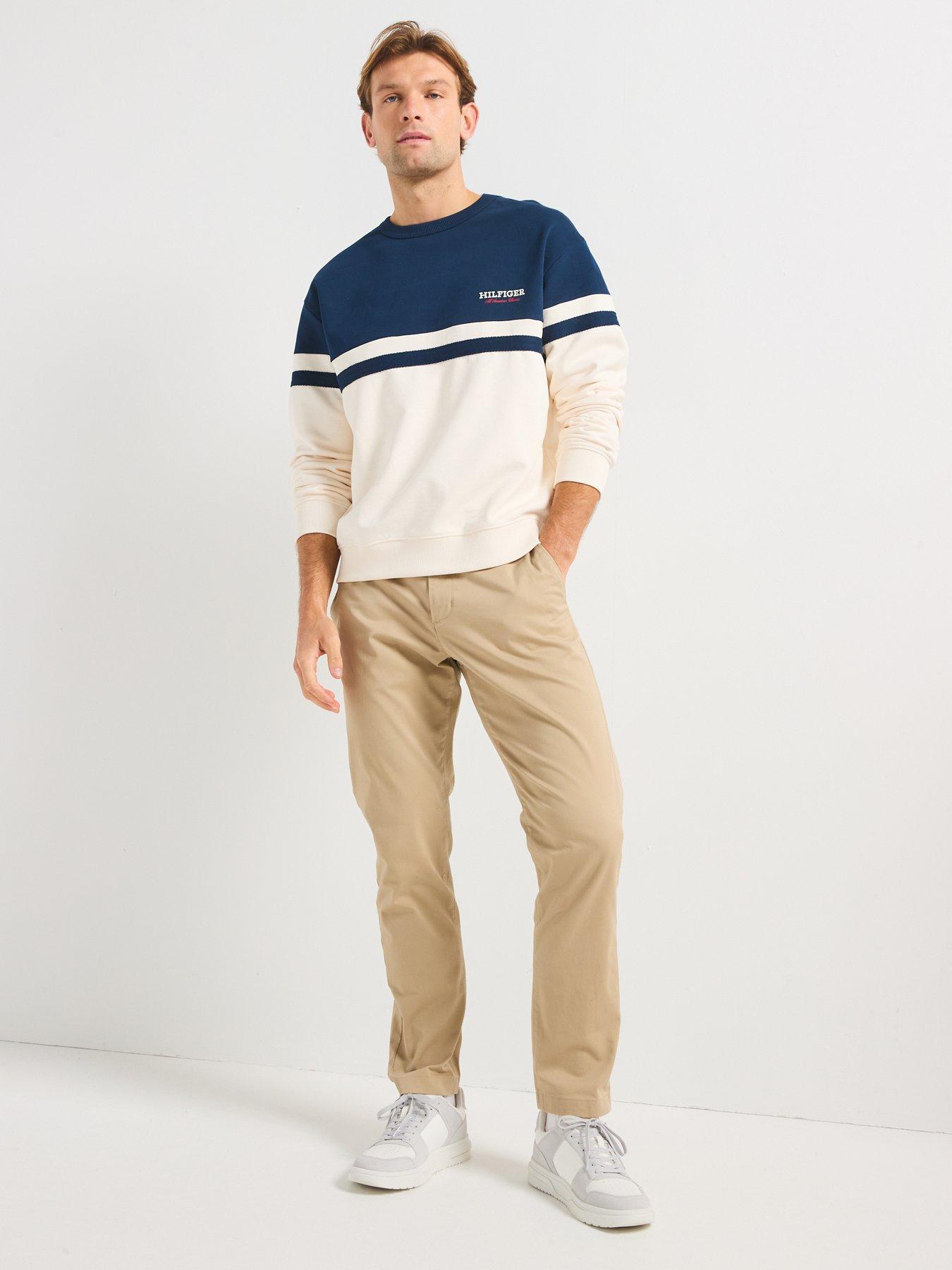 tommy-hilfiger-tommy-hilfiger-monotype-colourblock-crew-sweat-dark-blueback
