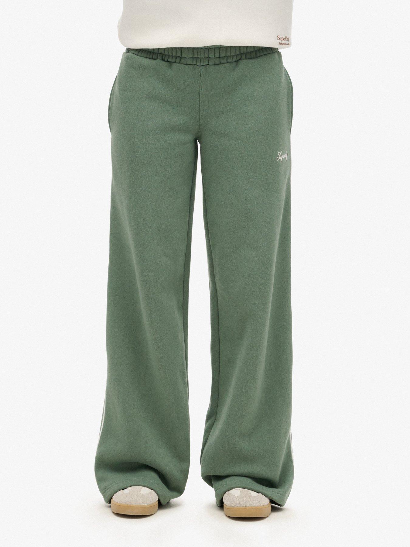 Superdry Country Club Straight Leg Joggers Green Very Ireland