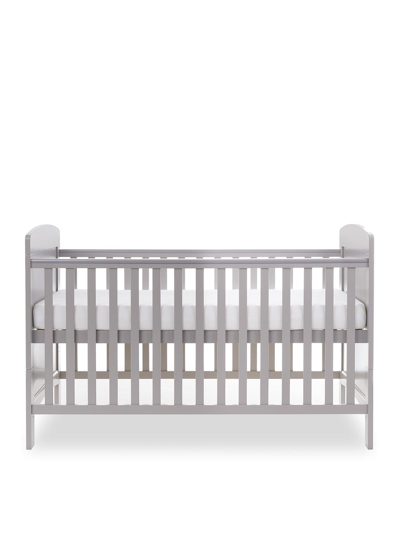 obaby-grace-cot-bed-fibre-mattress-warm-greystillFront