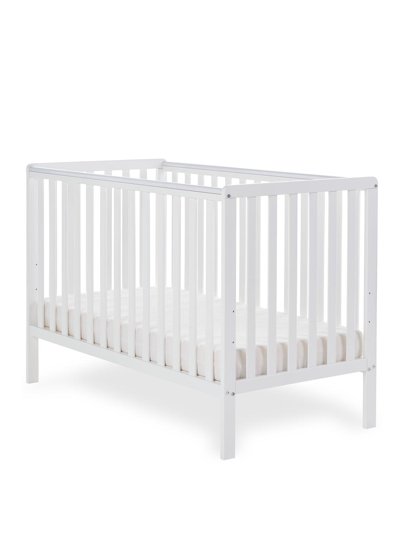 obaby-bantam-cot-fibre-mattress-whitestillFront