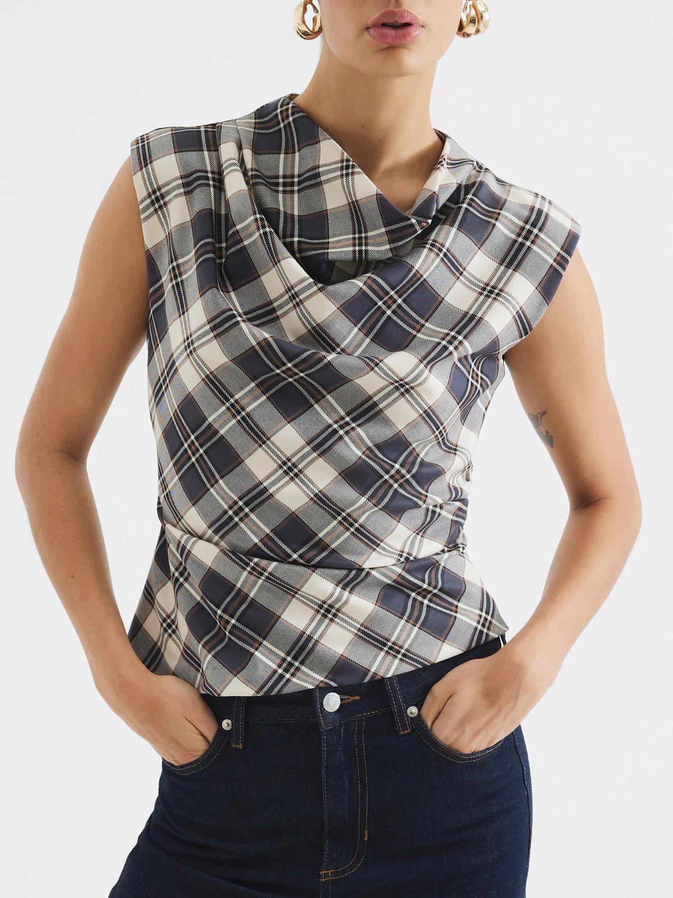 river-island-drape-tailored-top-brownoutfit
