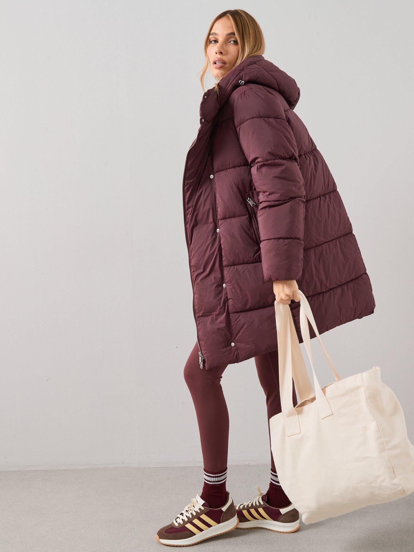 the-very-collection-asymmetric-padded-coat-burgundyback