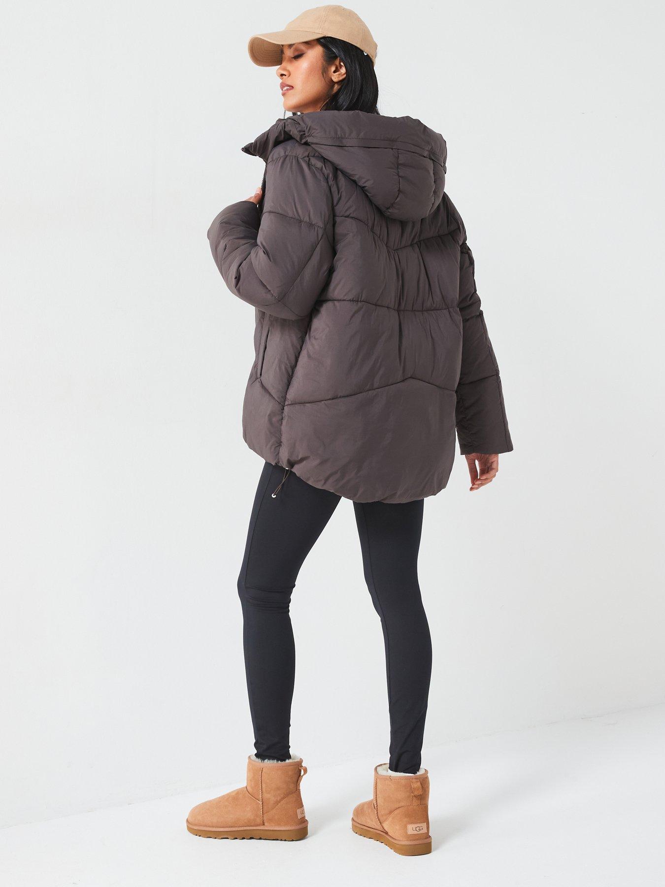 the-very-collection-short-hooded-padded-jacket-brownstillFront