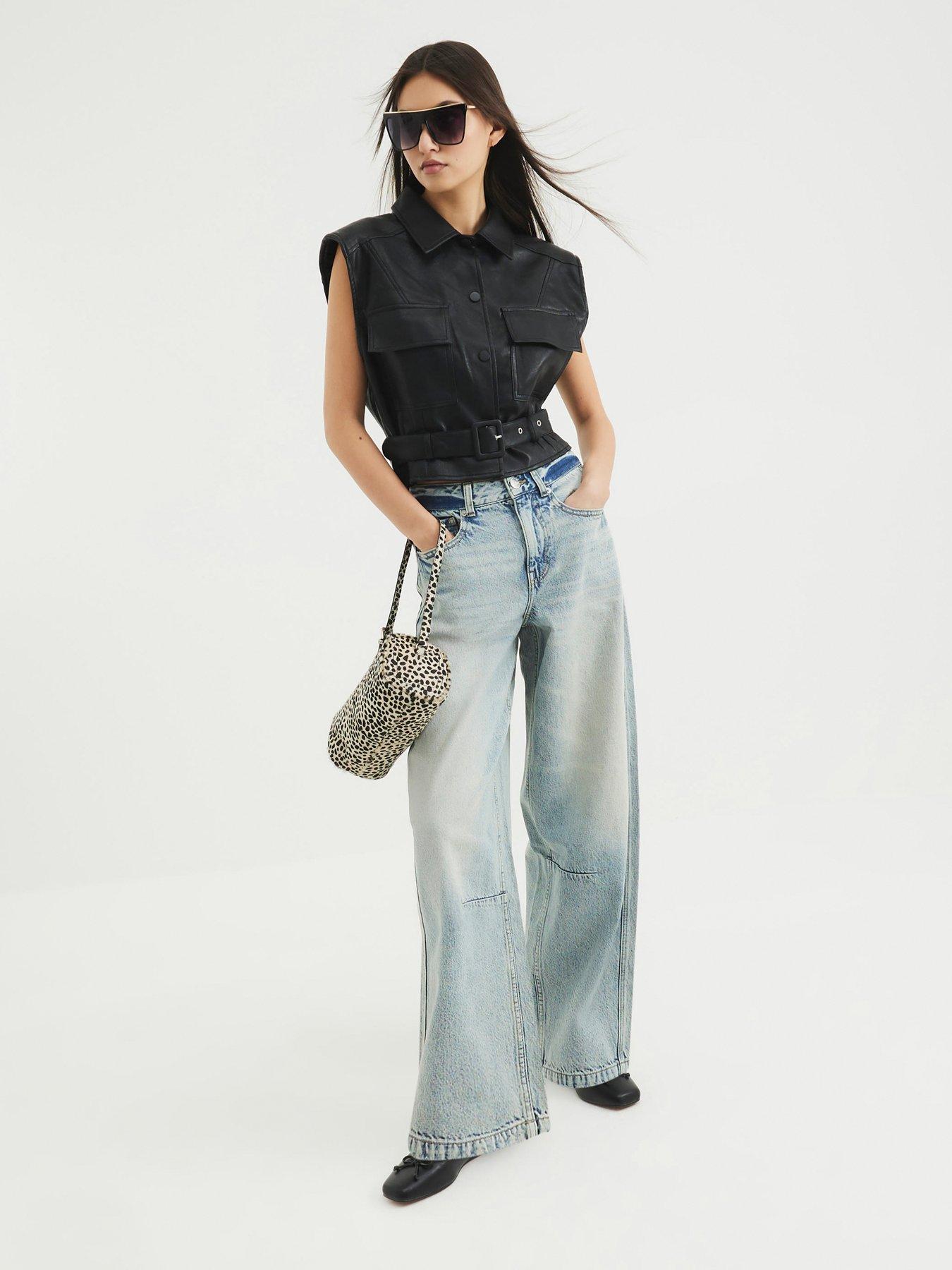 River Island Balloon Jeans - Blue