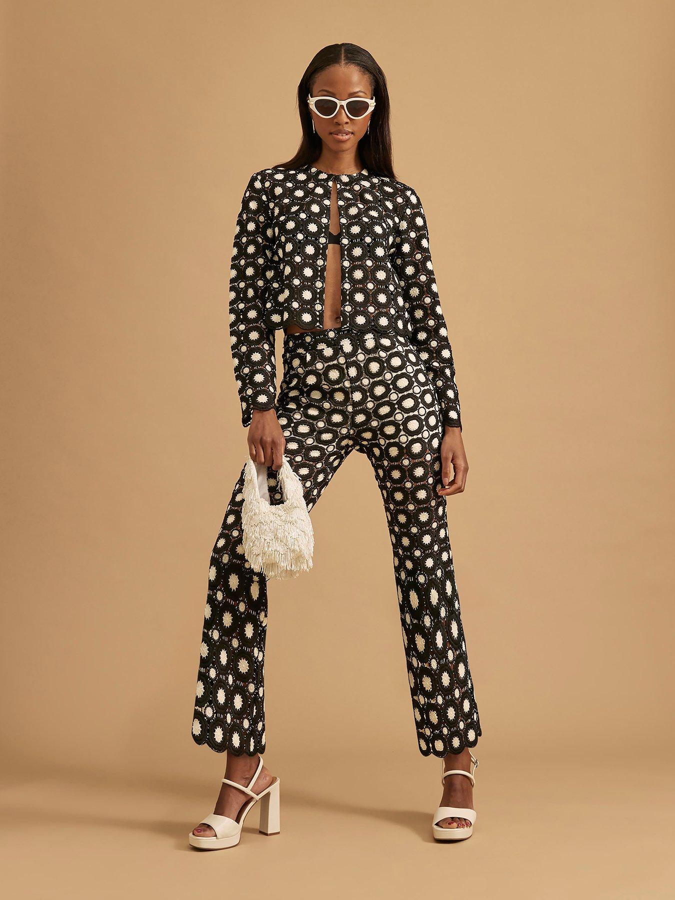 river-island-crochet-flare-trousers-black